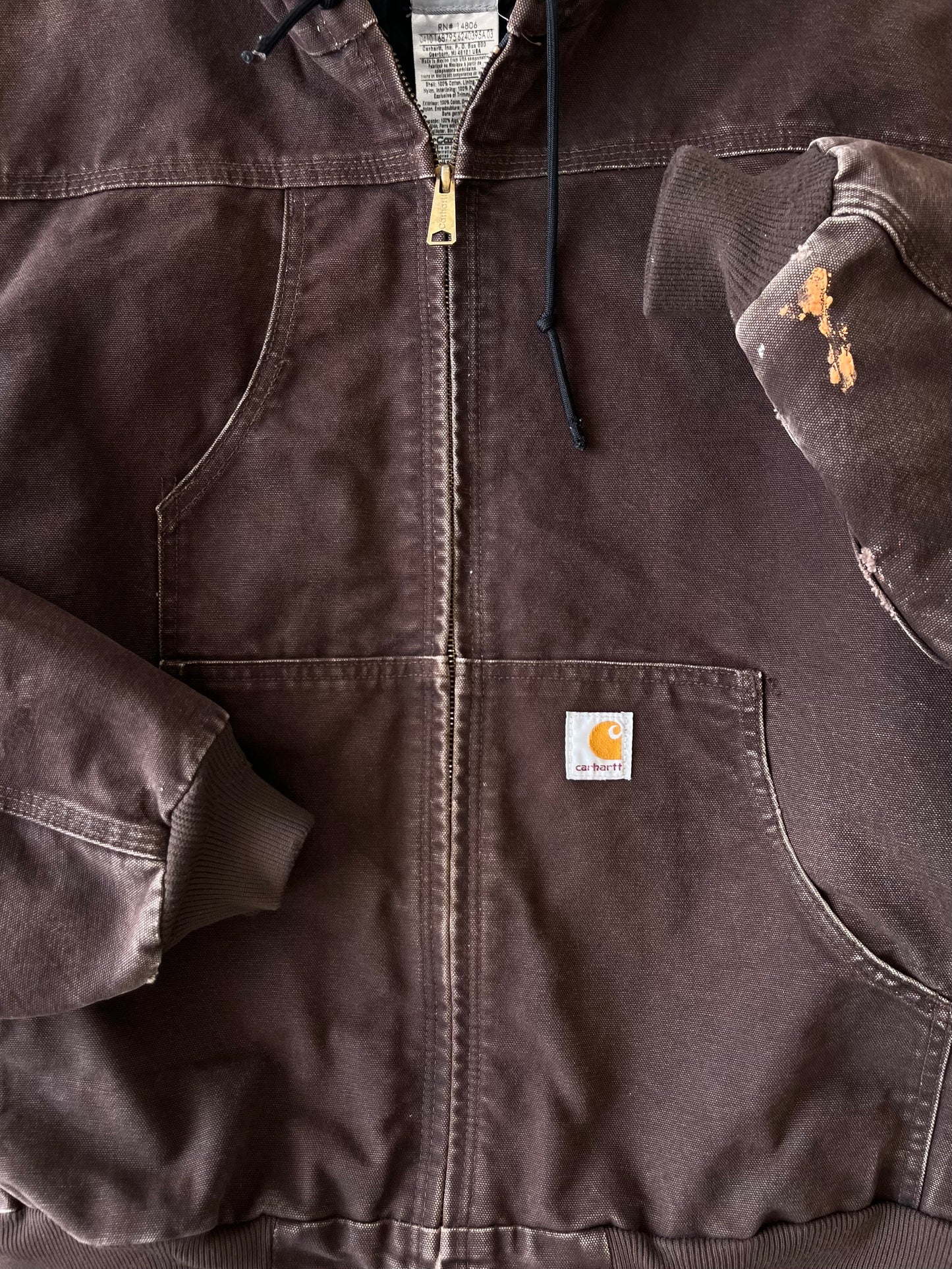 Vintage Carhartt Brown Active Jacket - L