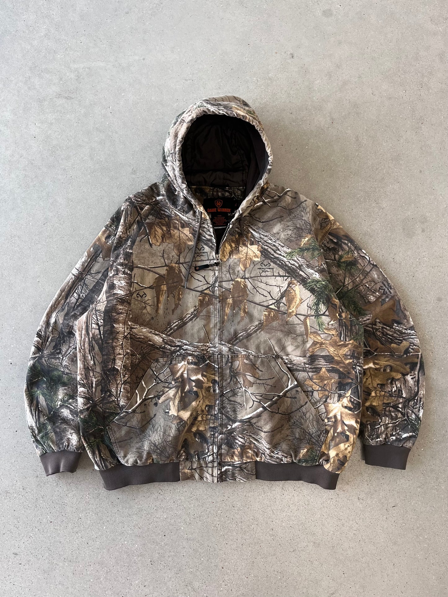 Vintage Realtree Gamewinner Active Jacket - XL