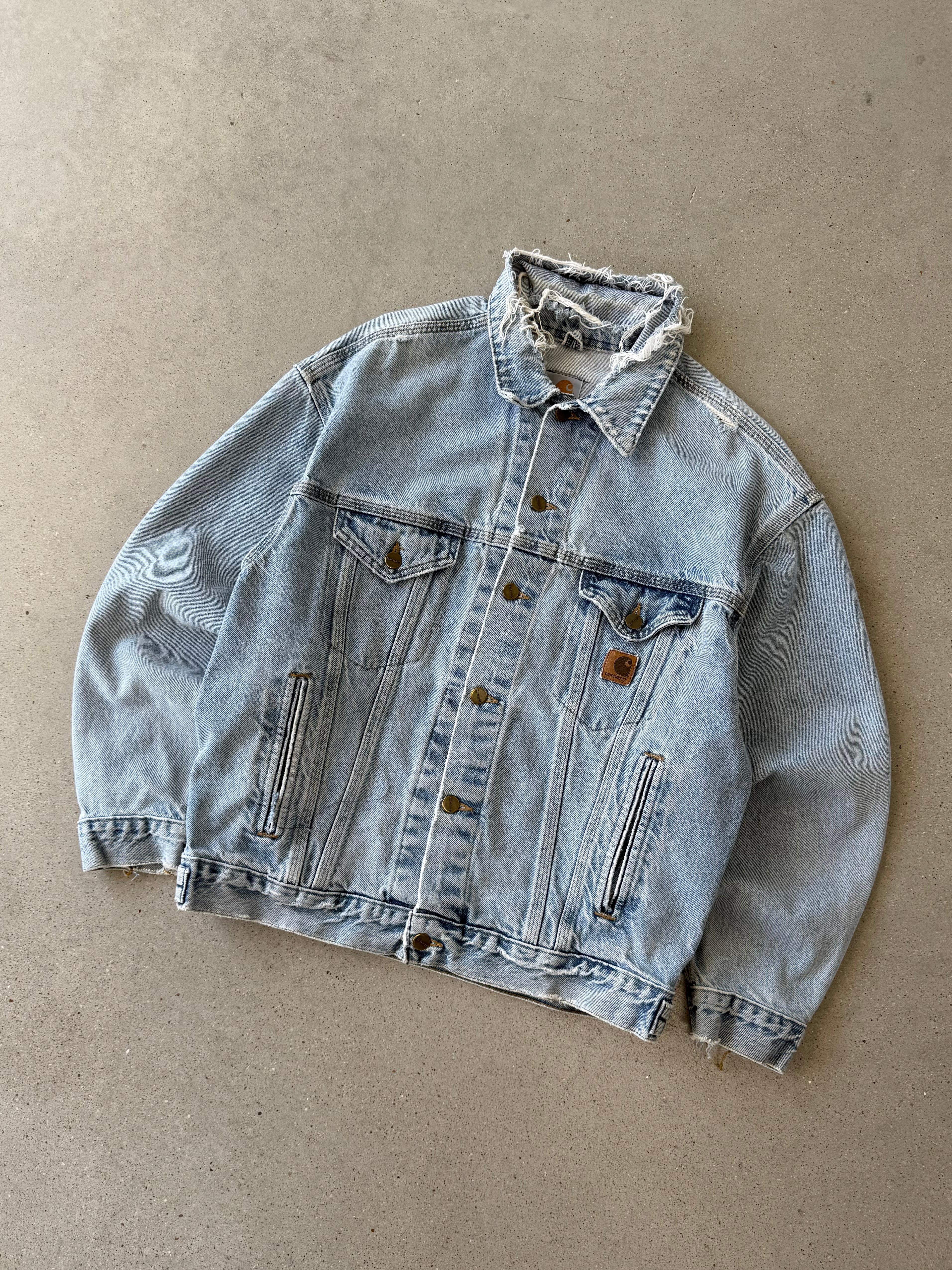 Vintage Carhartt J12 DST Denim Jacket - M