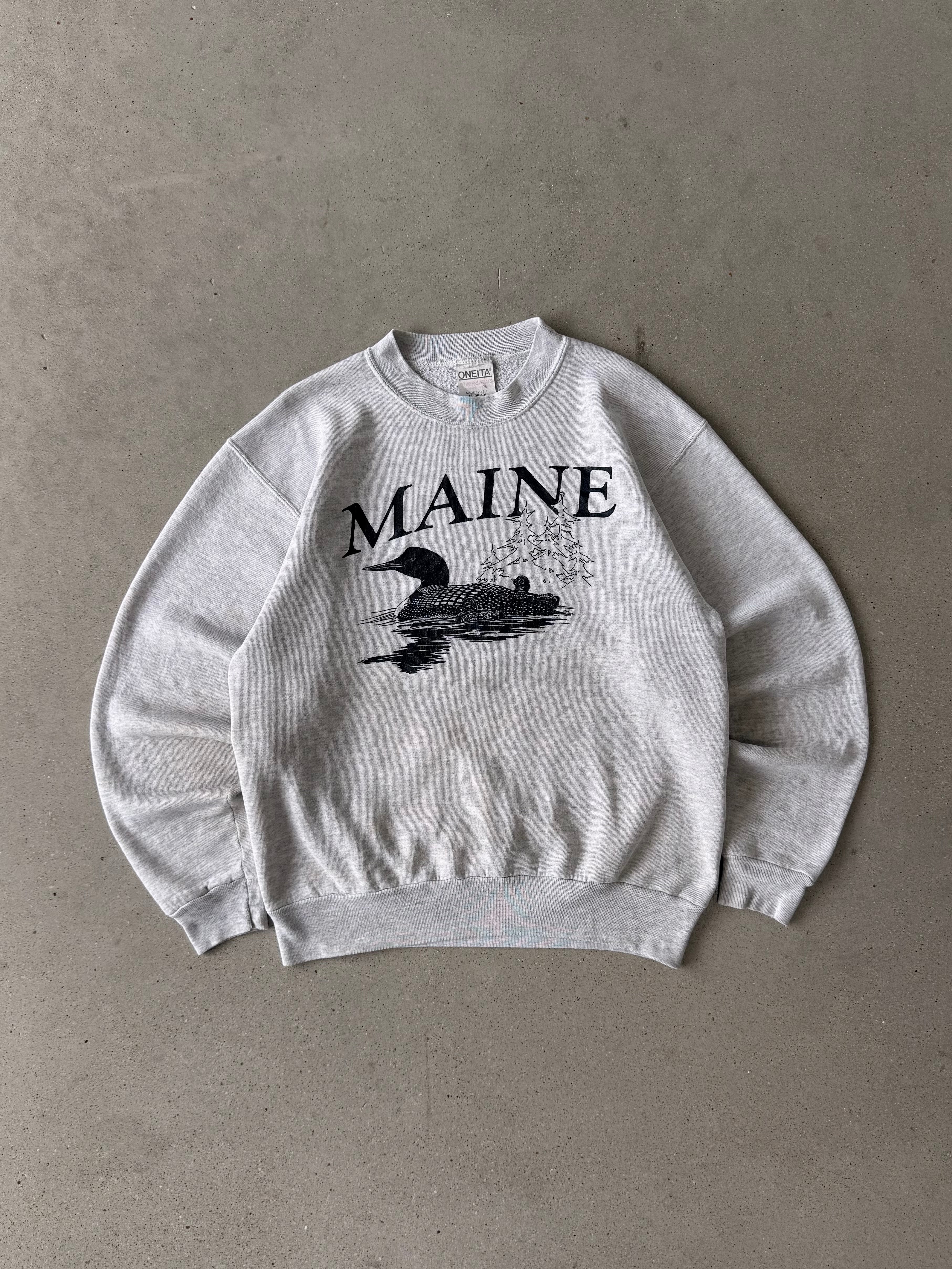 Vintage 1990s Maine Sweatshirt - M
