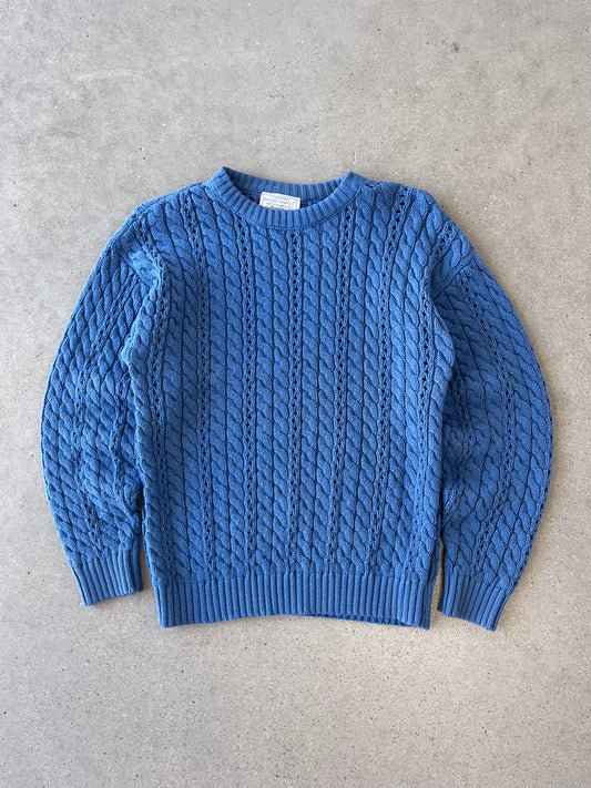 Vintage Pendleton Baby Blue Knitted Sweater - S