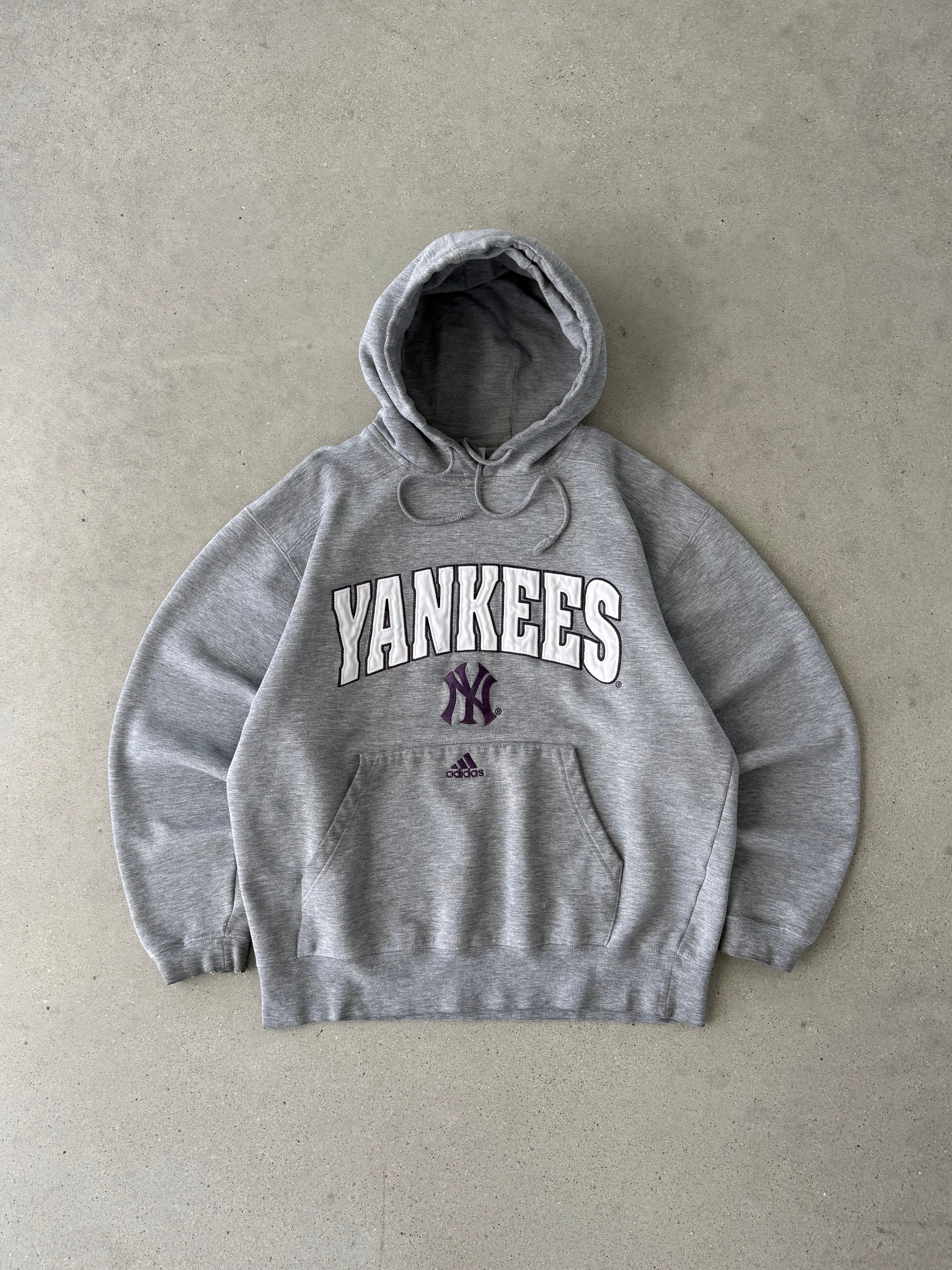 Vintage 2000s NY Yankees Adidas Hoodie - M