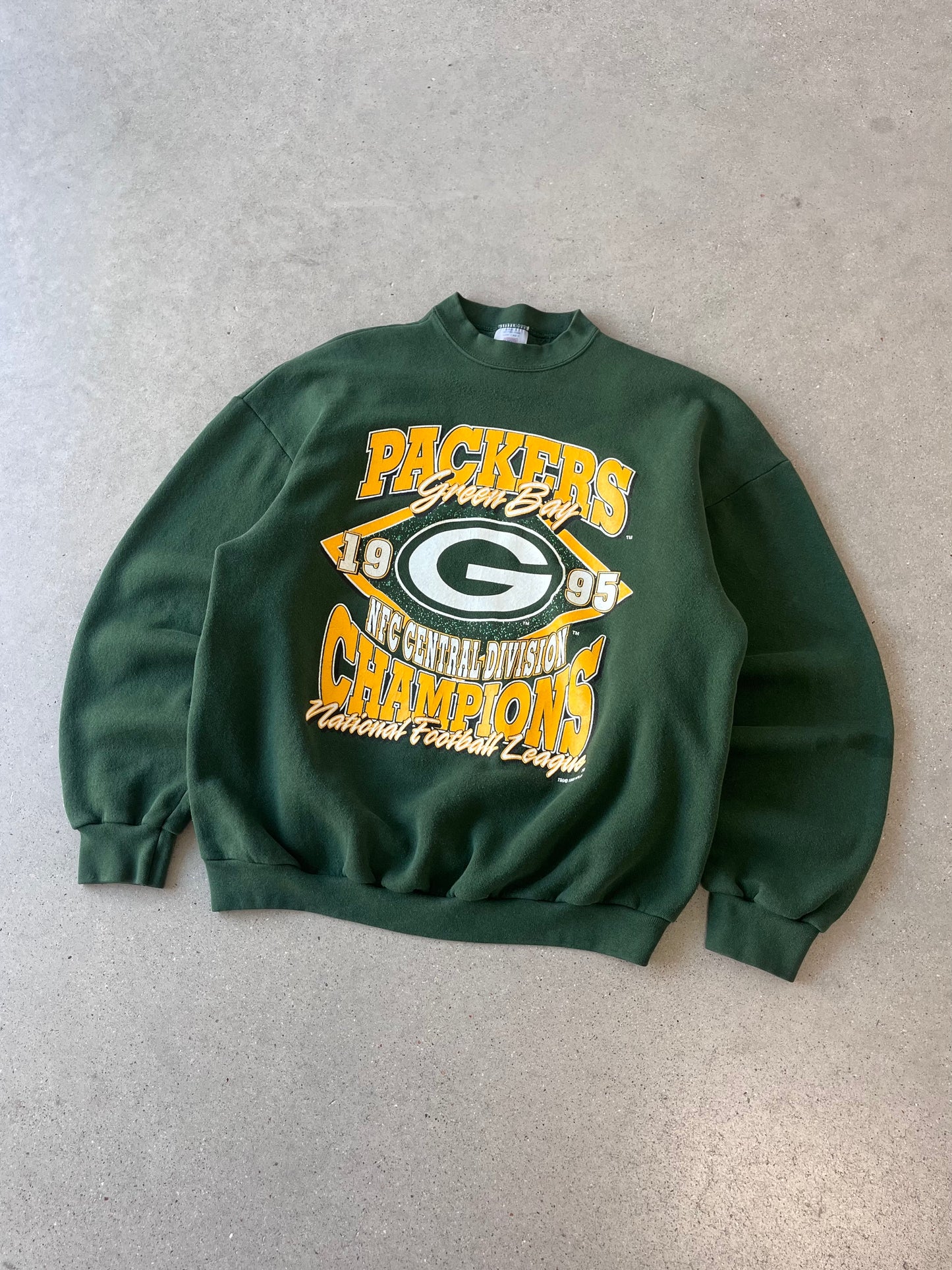 Vintage 1995 Green Bay Packers Crewneck - XL