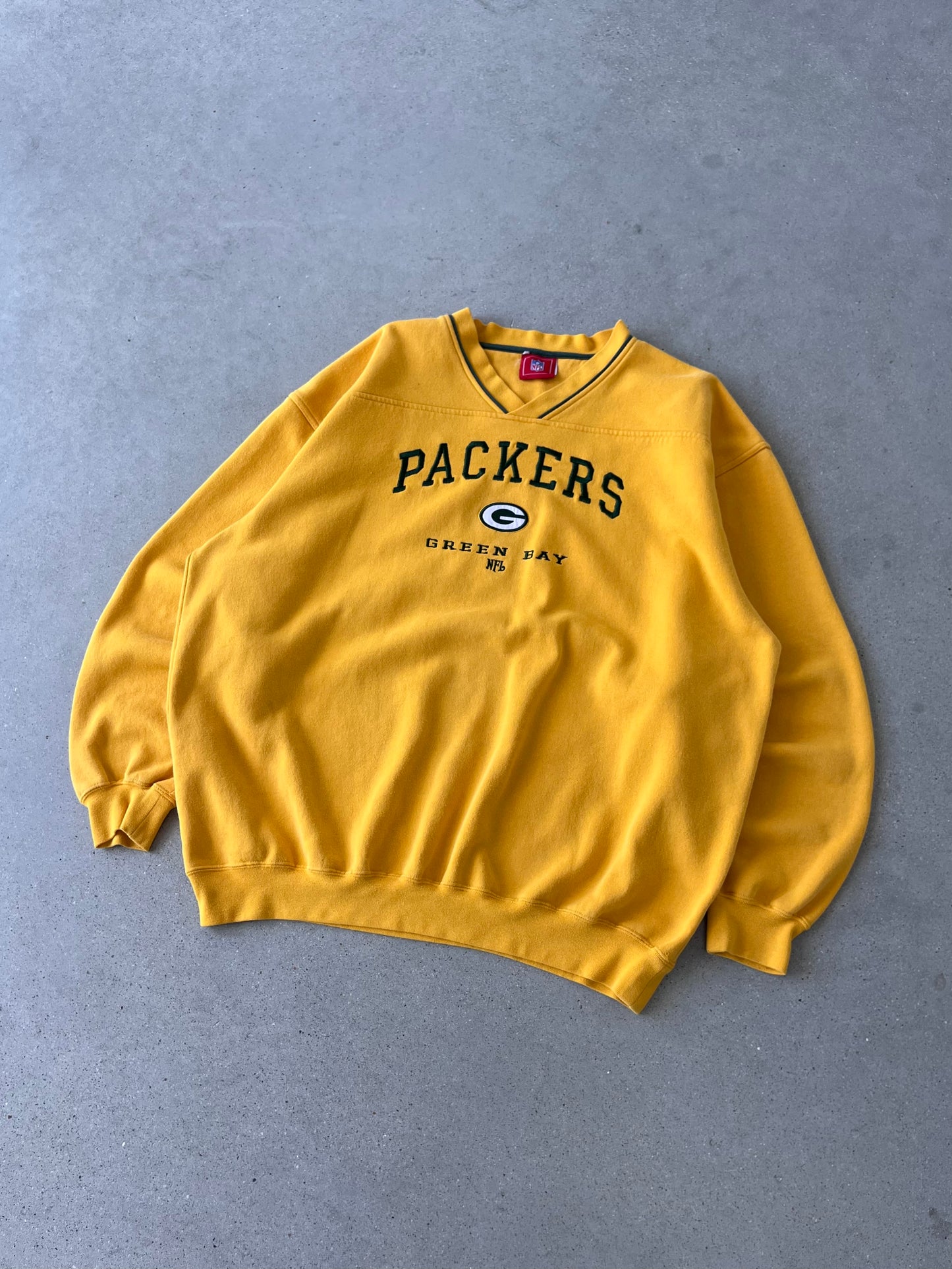 Vintage Green Bay Packers Crewneck - XXL