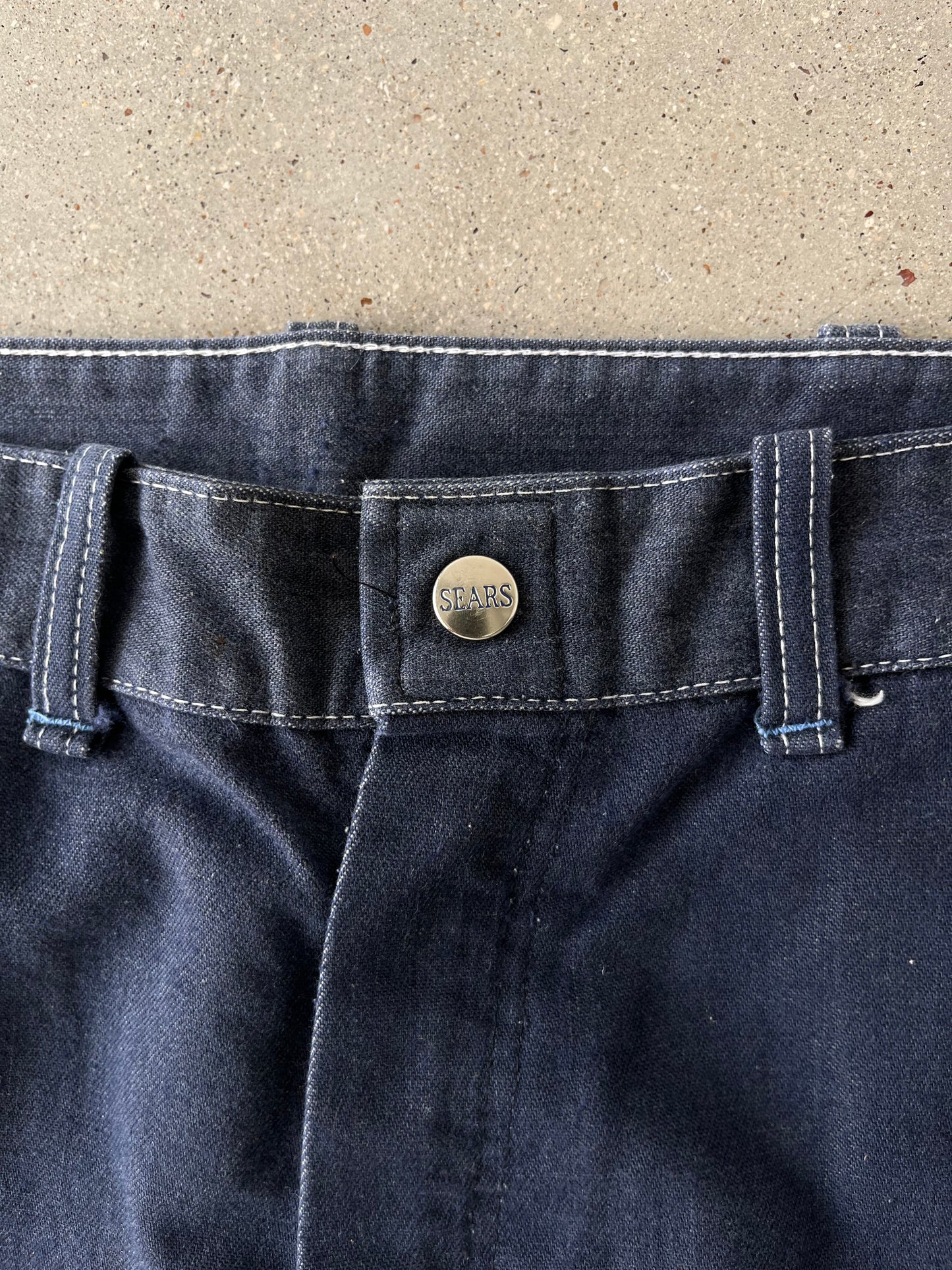 Vintage Sears Carpenter Denim Pants - 34x32