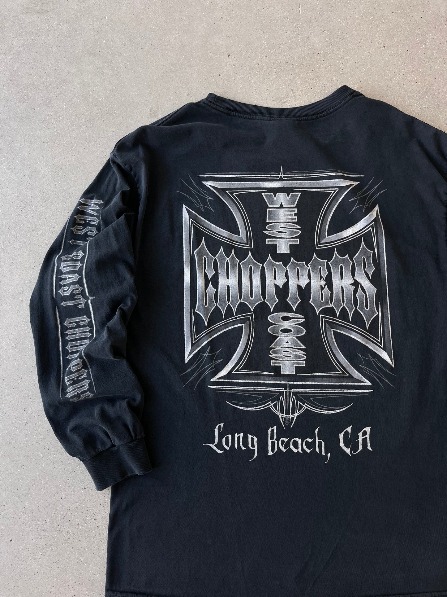 Vintage West Coast Choppers Chrome Long Sleeve - L