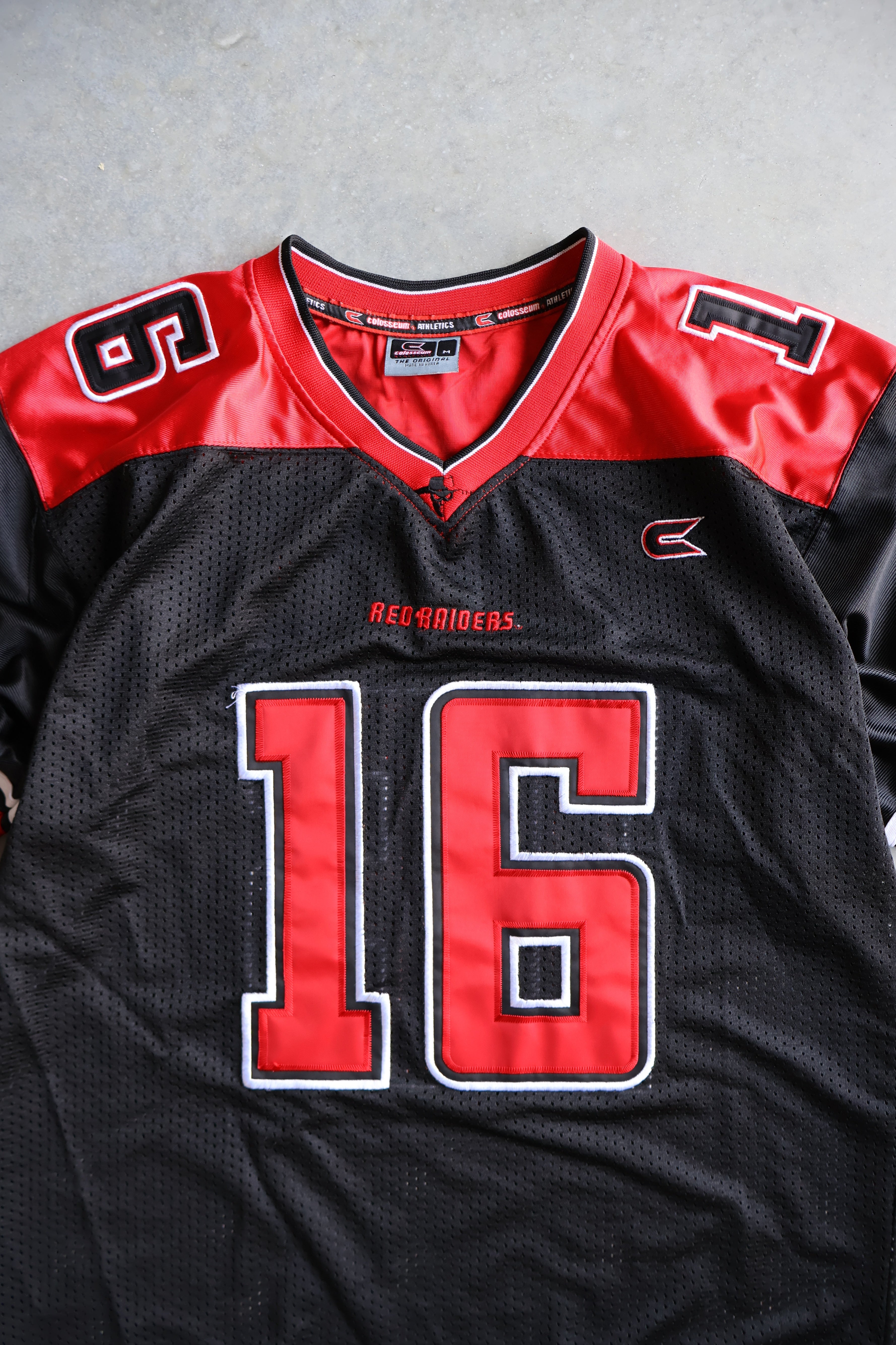 Vintage Texas Tech Red Raiders Jersey Baseball Top (S)