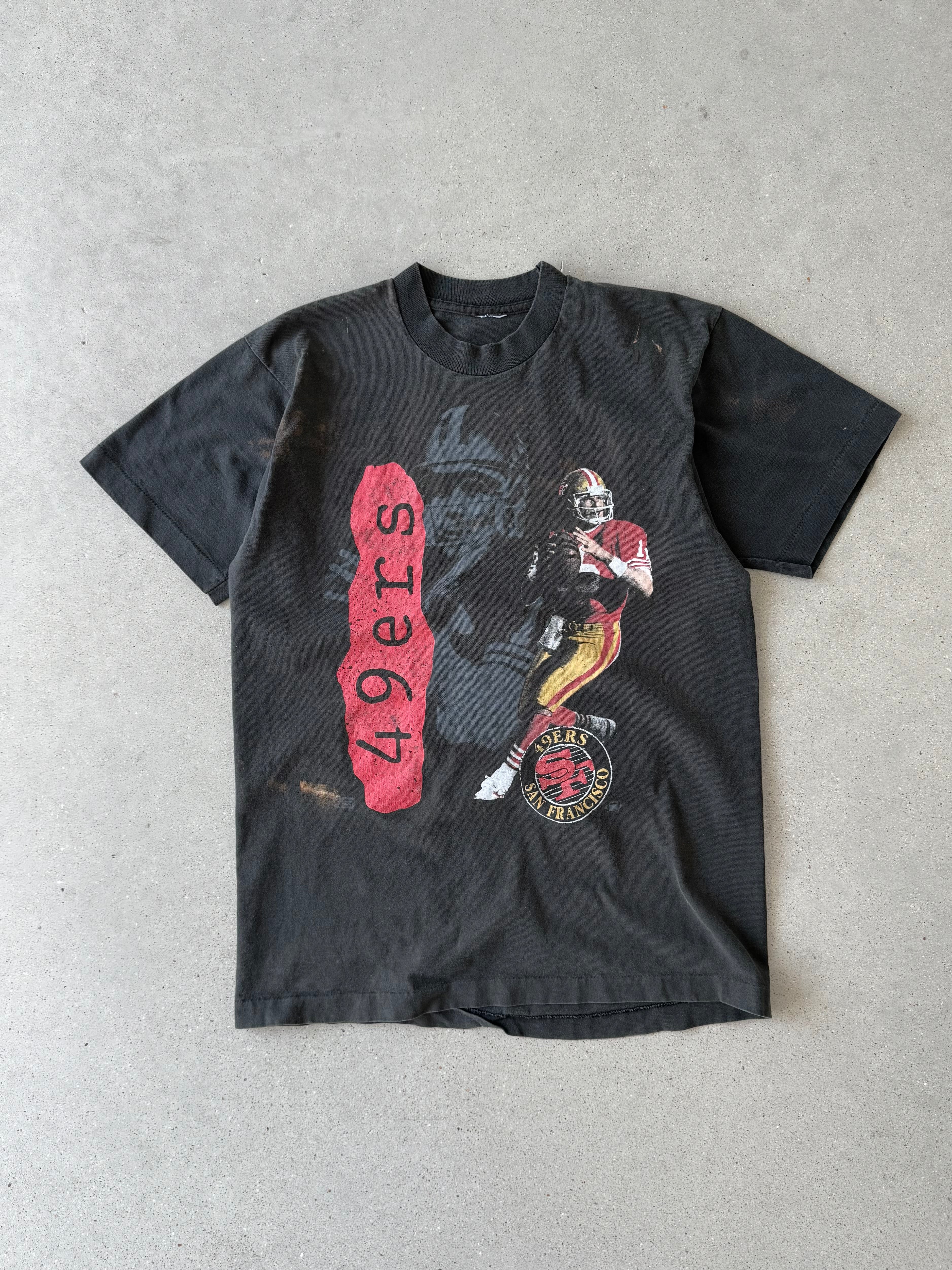 Vintage 90s 49ers NFL Tee - L