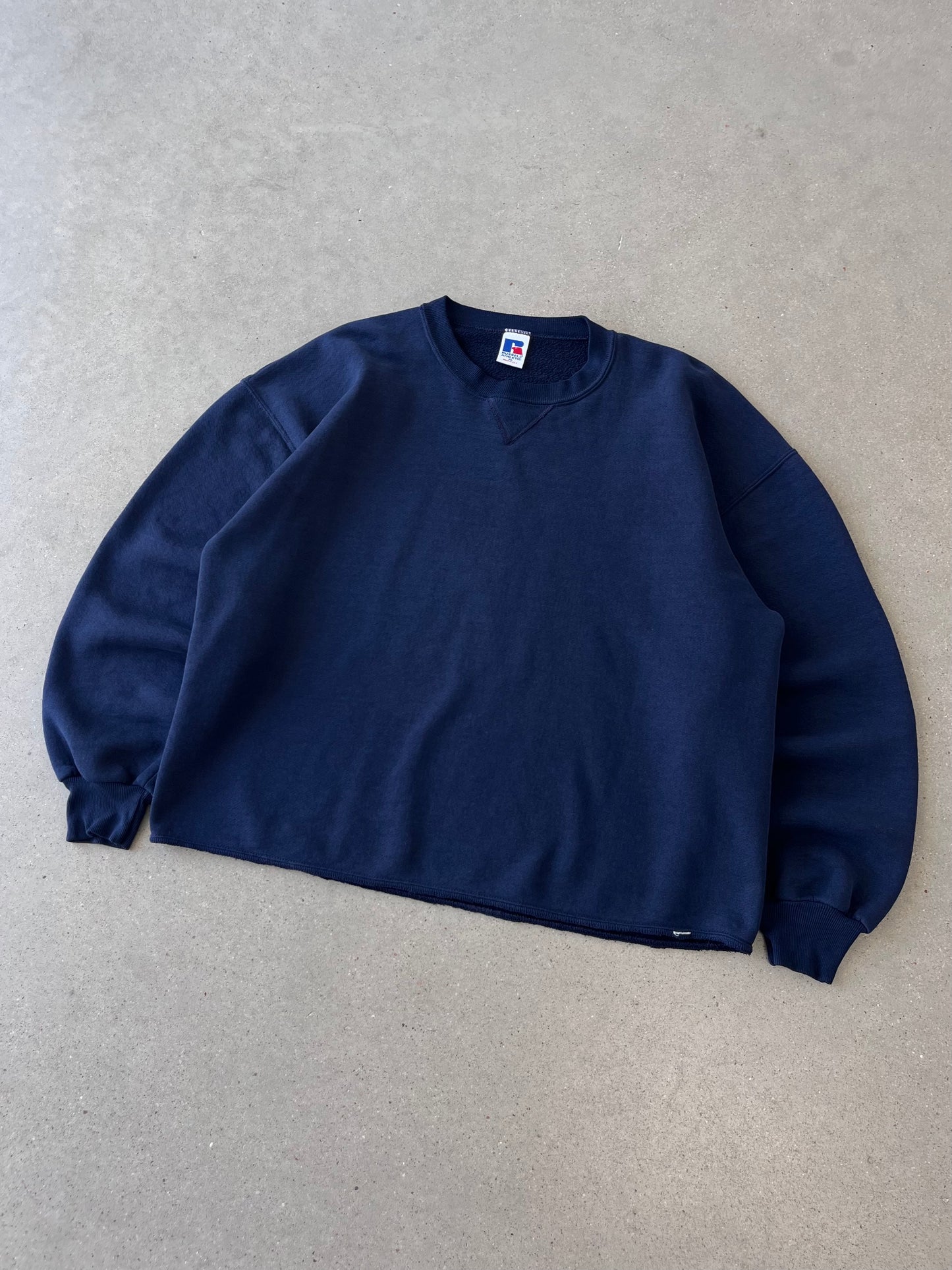 Vintage Russell Athletic Navy Crewneck - XL