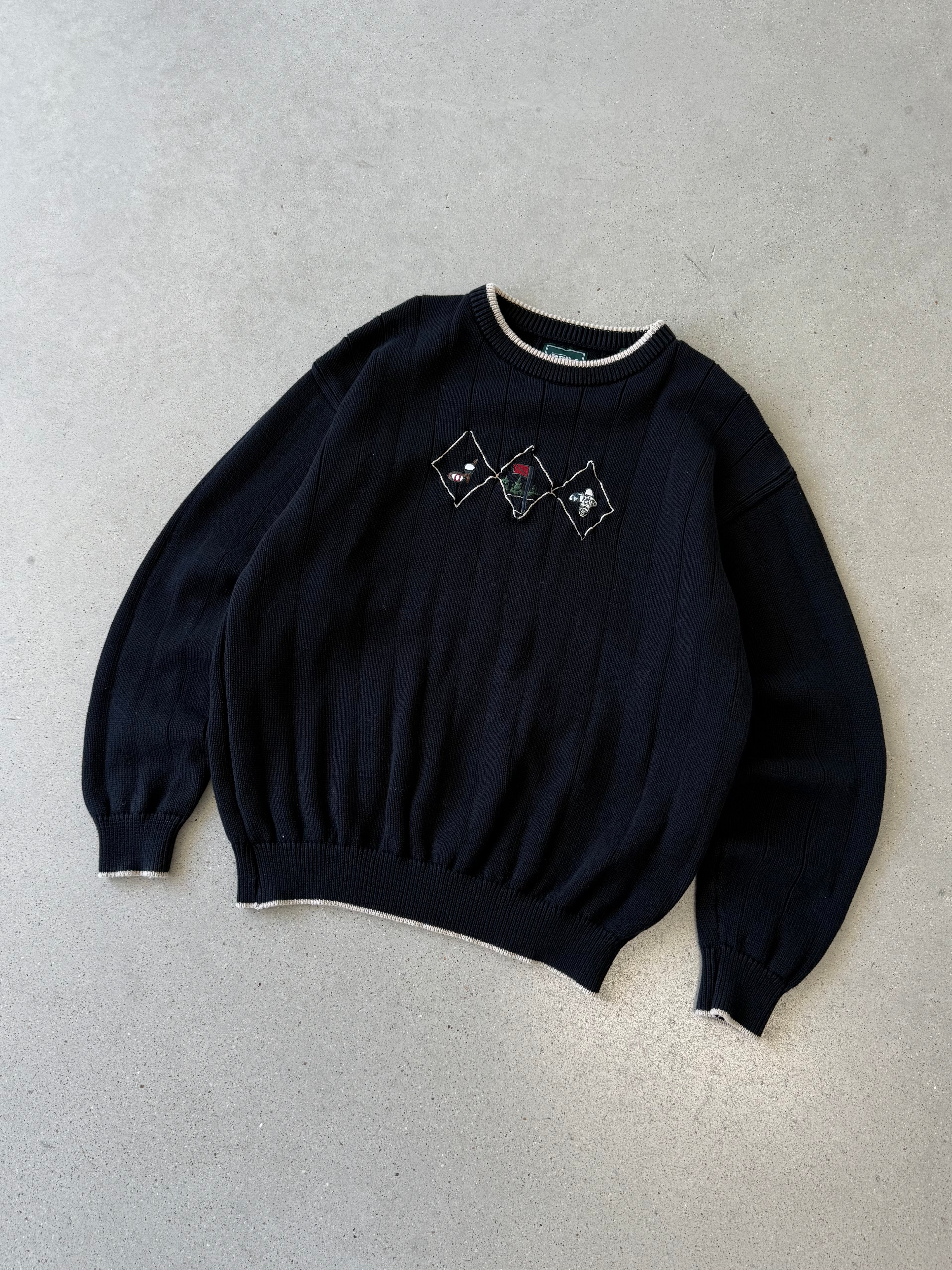 Vintage Bollé Golf Sweater - L