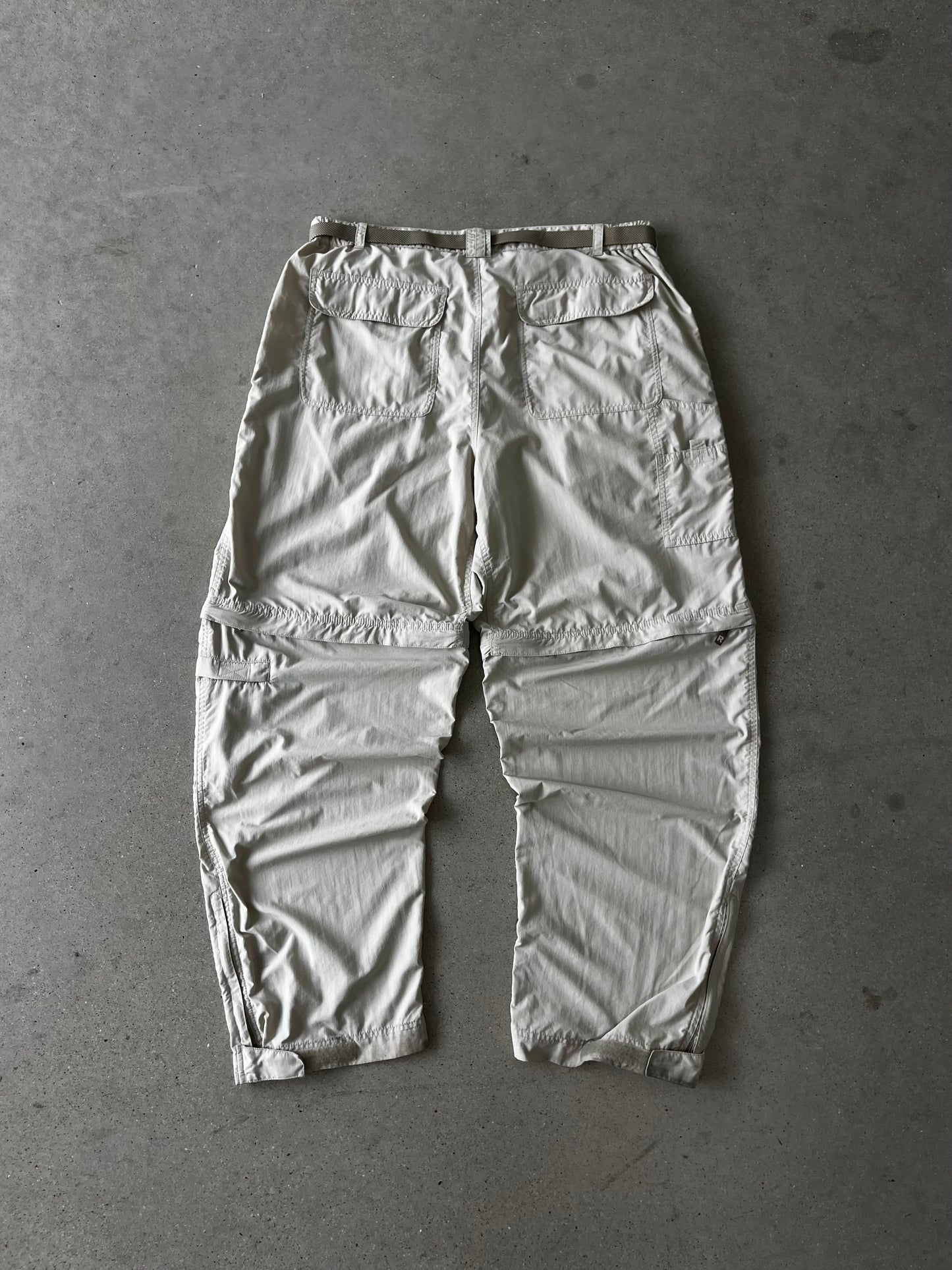 Vintage White Sierra Parachute Cargos - XL