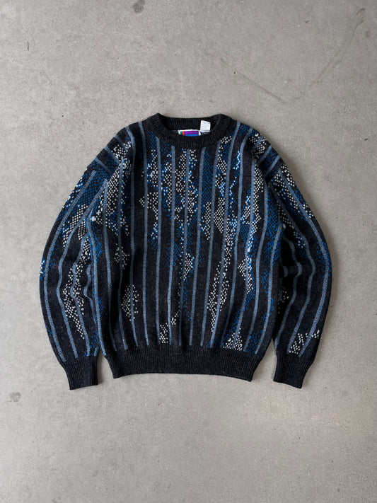 Vintage Sweater Graphics Knitted Sweater