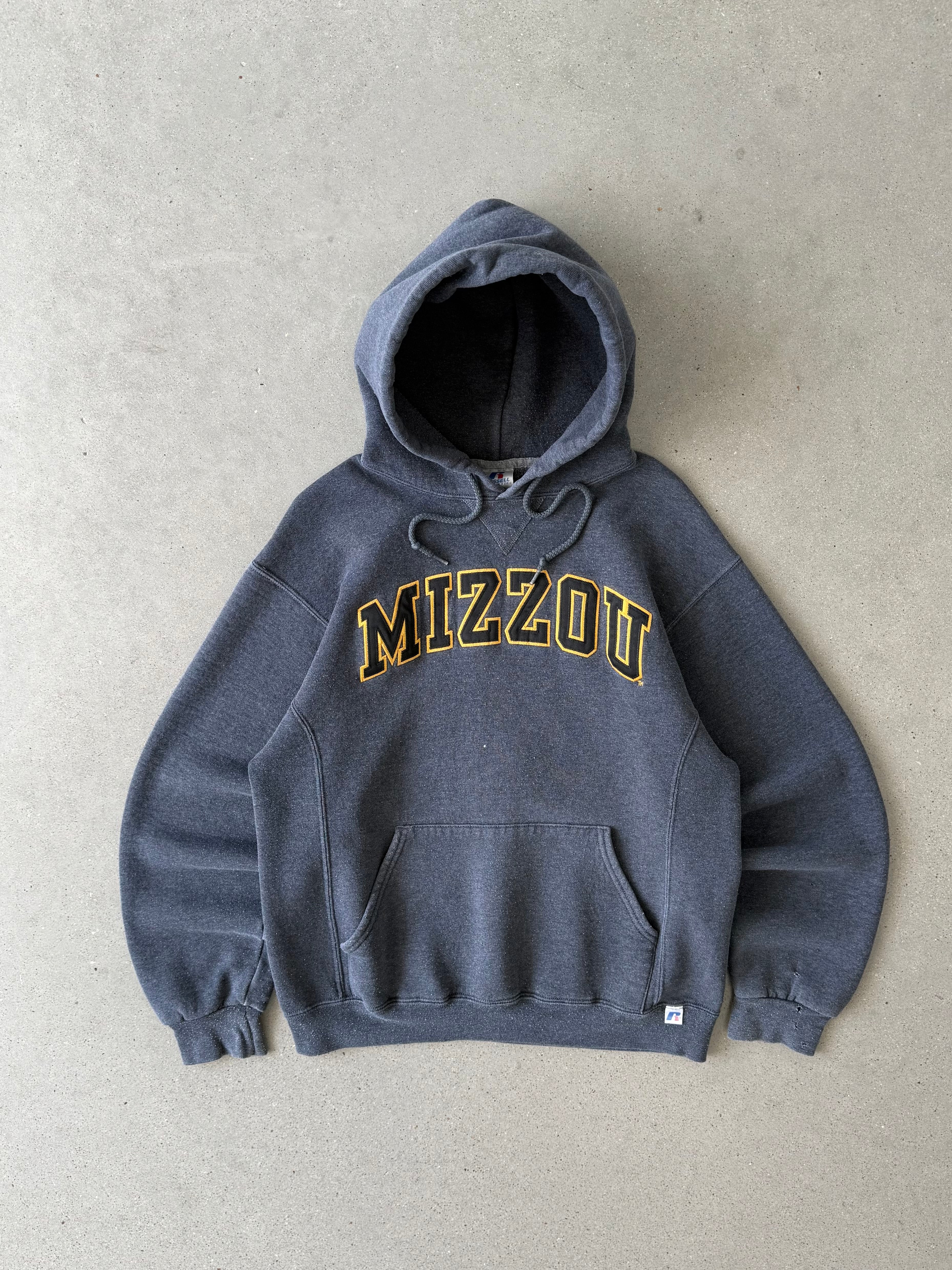 Vintage Mizzou University Russell Athletic Hoodie - M