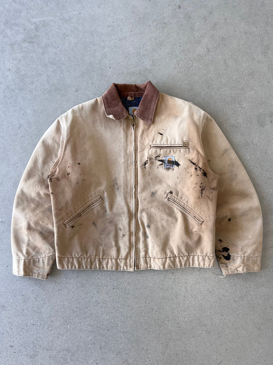 Vintage Carhartt Painter's Blanket-lined Detroit Jacket - M