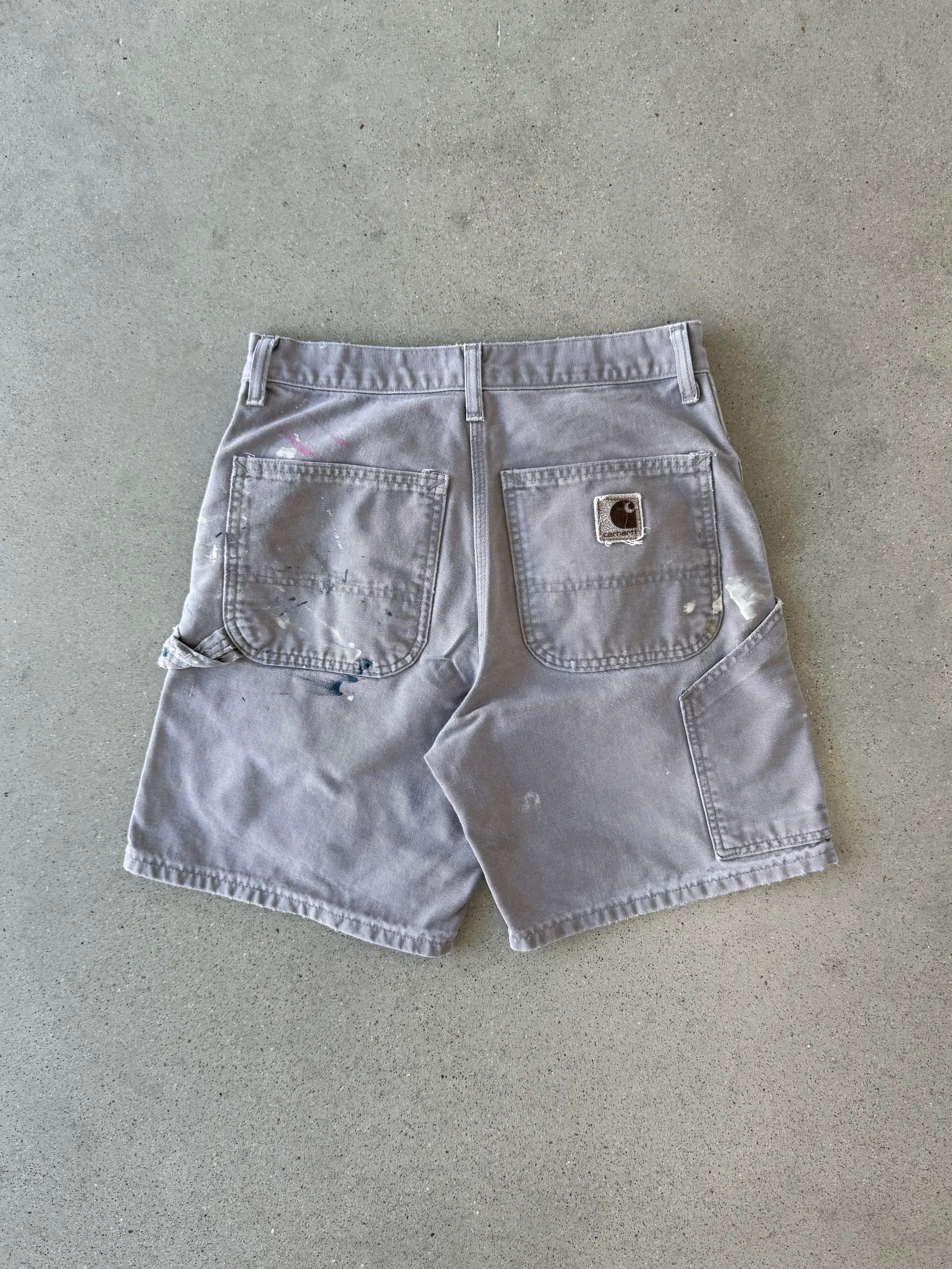 Vintage Carhartt Lavender Painter's Carpenter Shorts - 29W