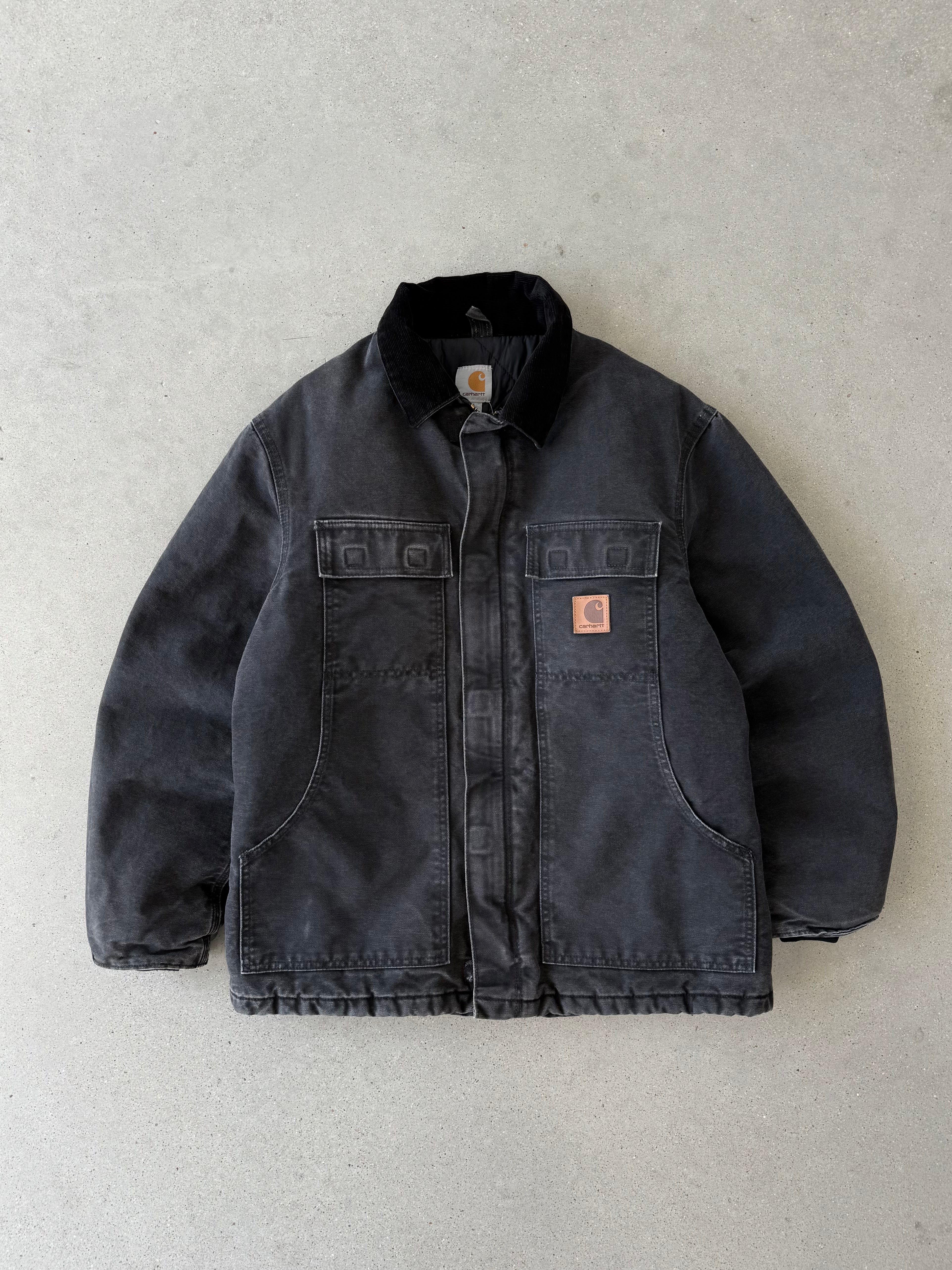 Vintage Carhartt C26 BLK Black Chore Coat - M