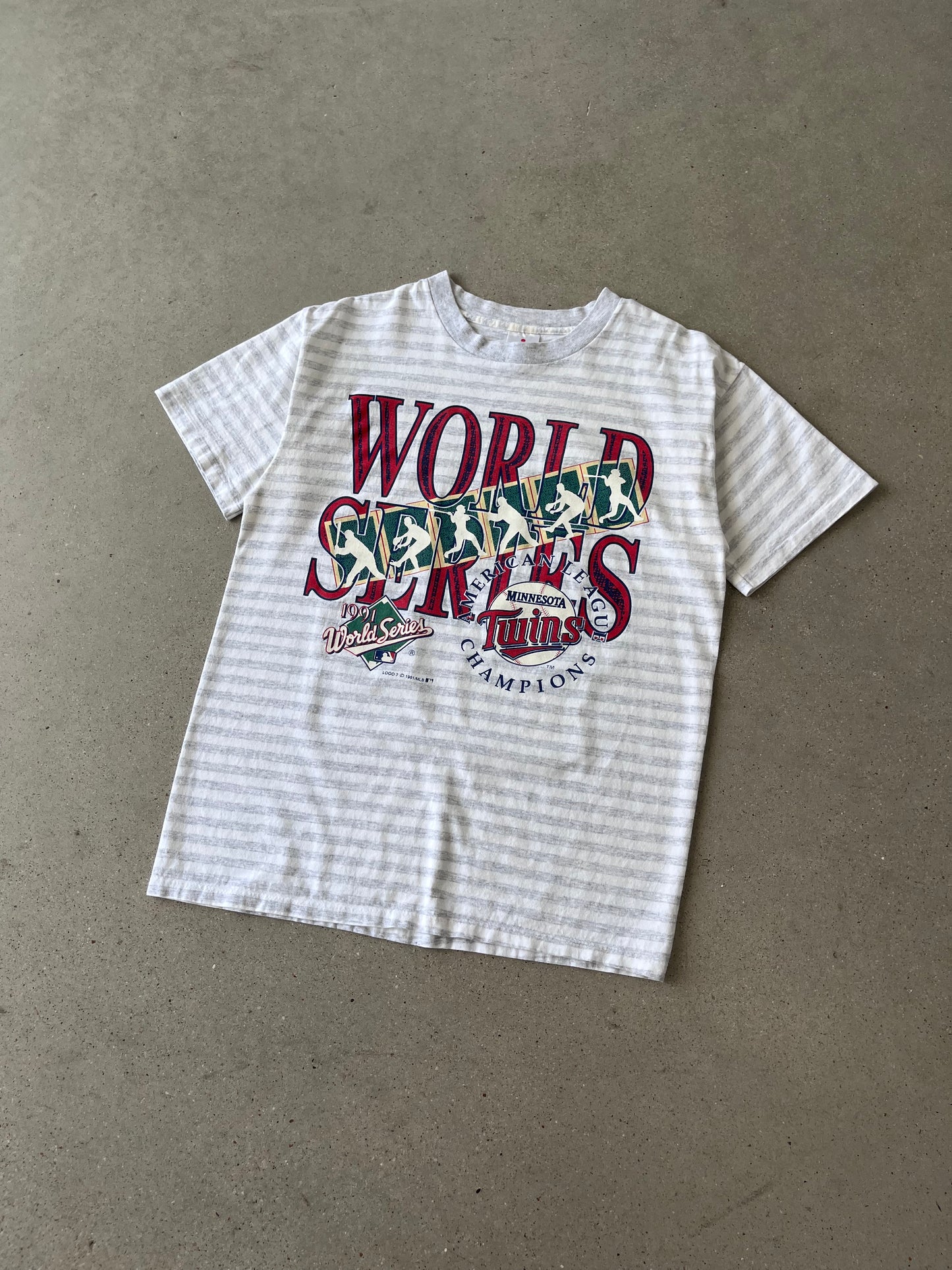 Vintage 1991 World Series Twins Tee - L