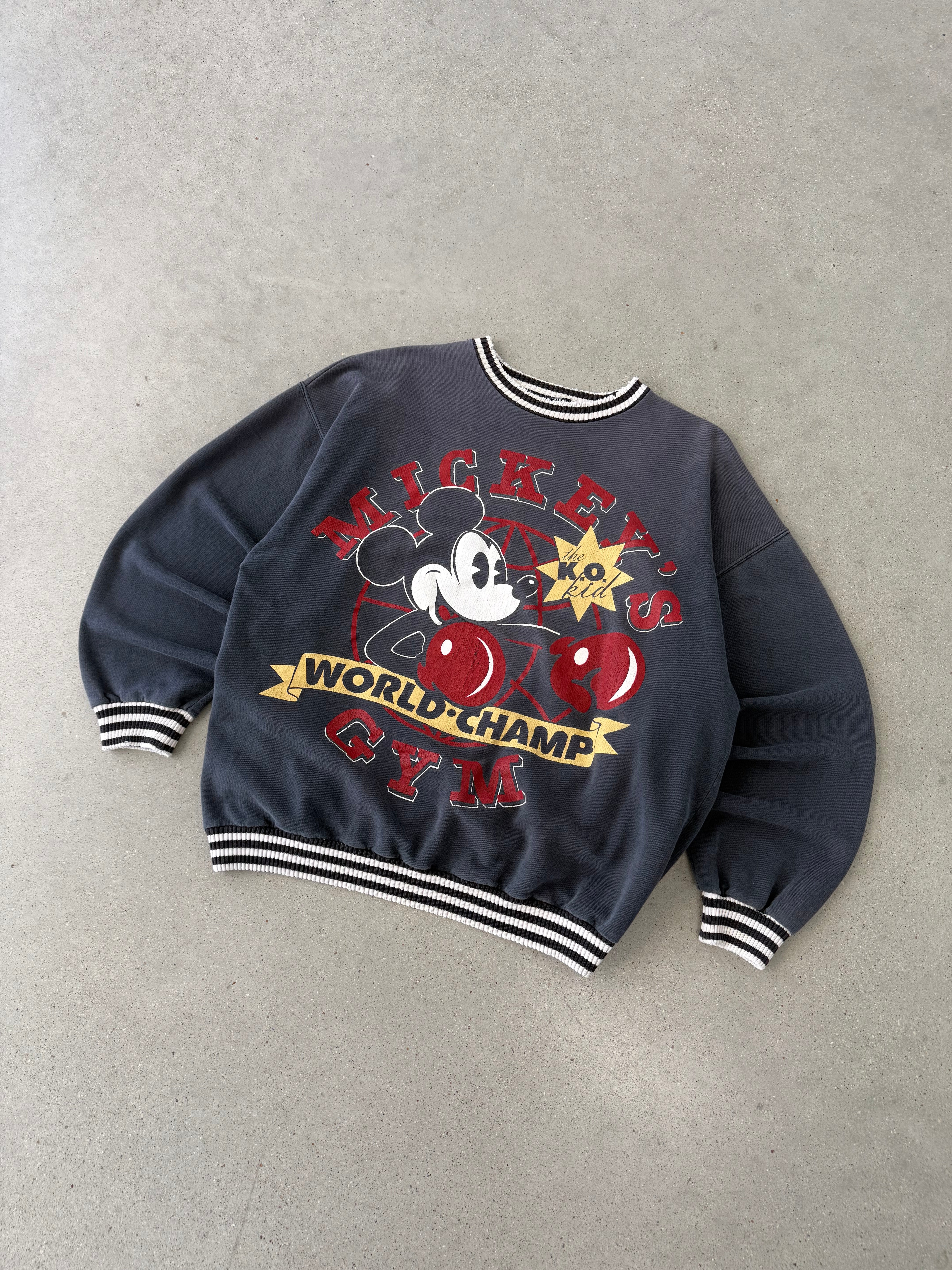 Vintage 90s Mickey's Gym Sweatshirt - S