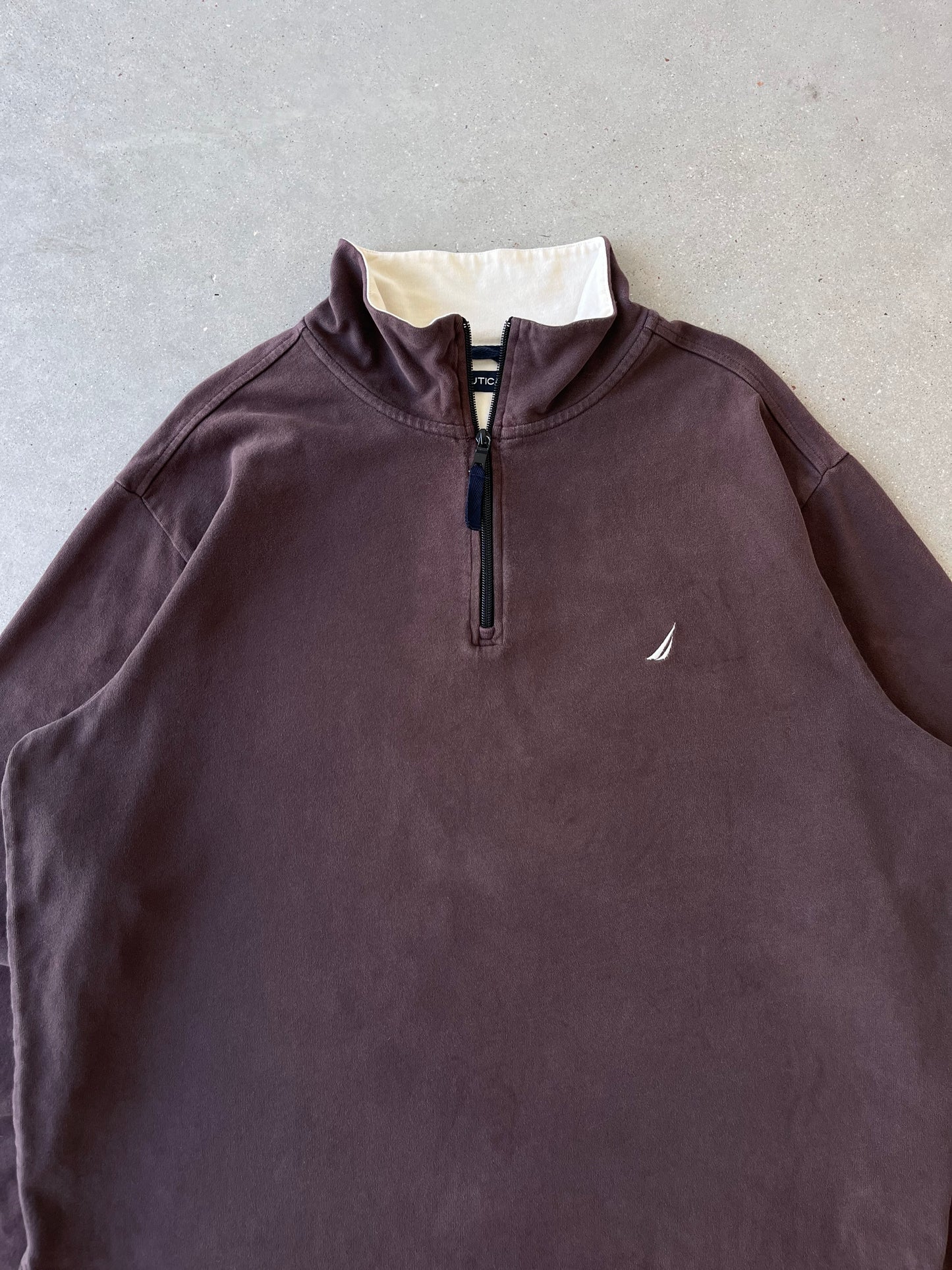 Vintage Nautica Quarter Zip - L