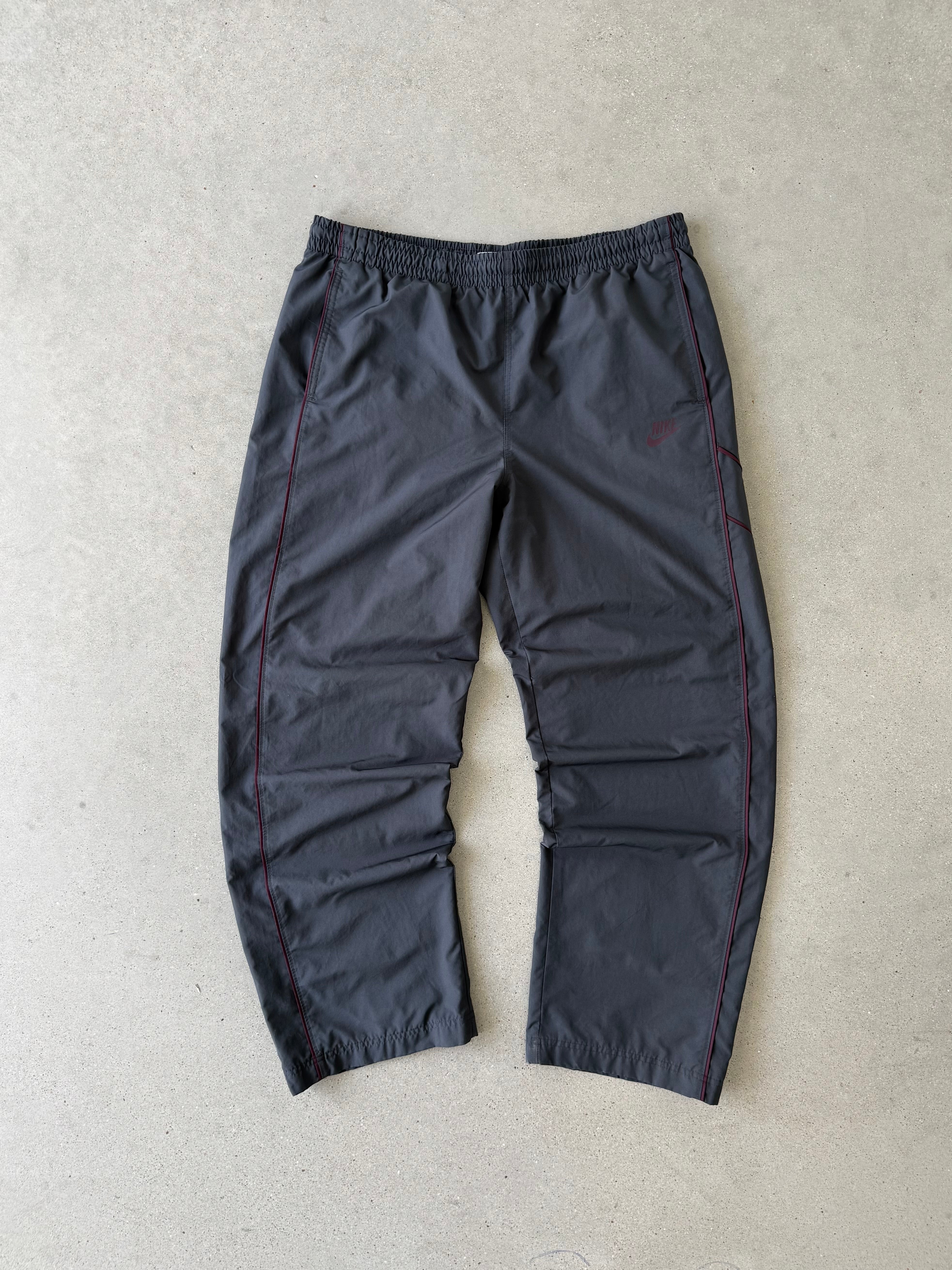 Vintage Nike Gray Track Pants - XL