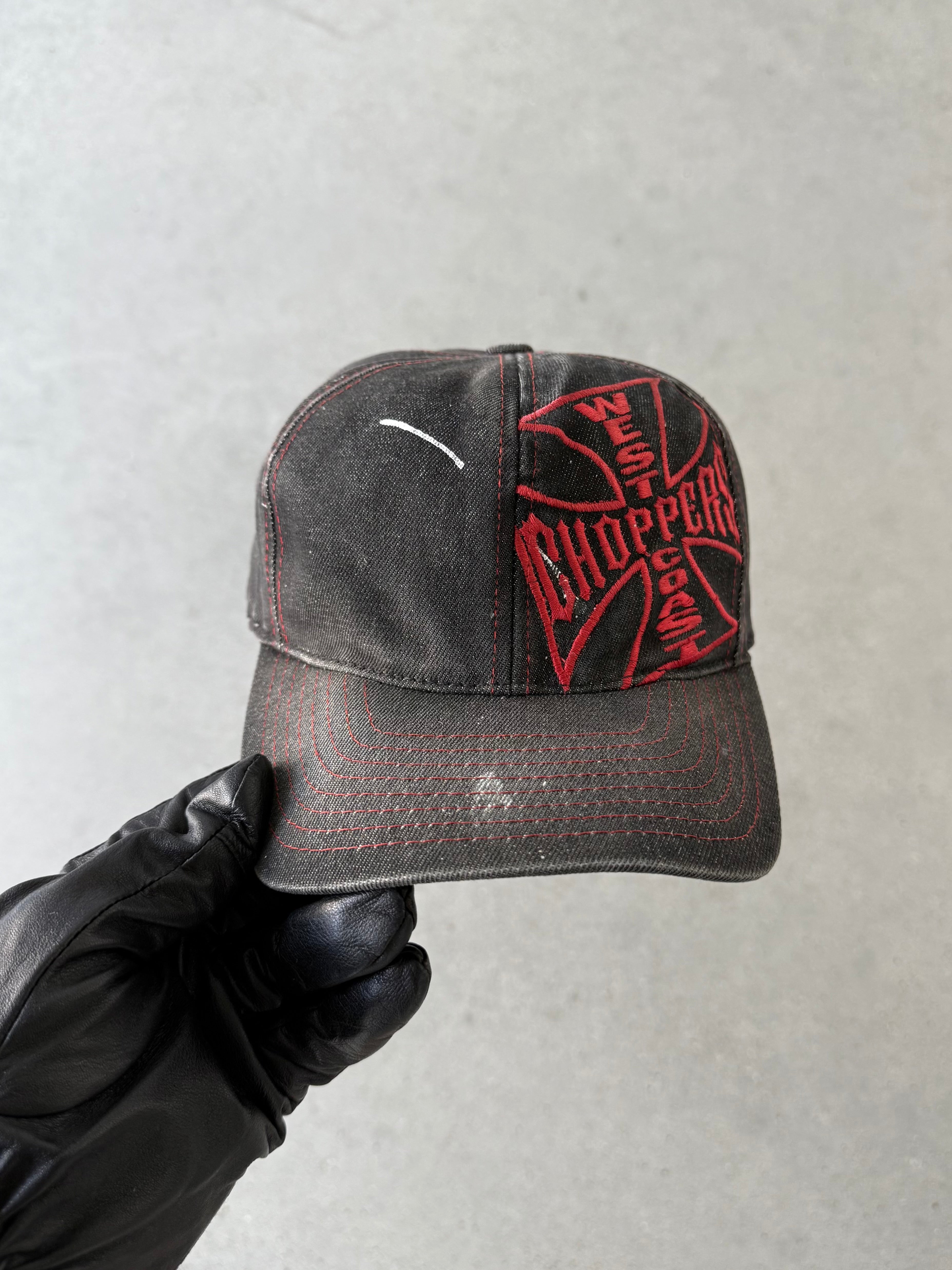 Vintage 2000s West Coast Choppers Faded Cap
