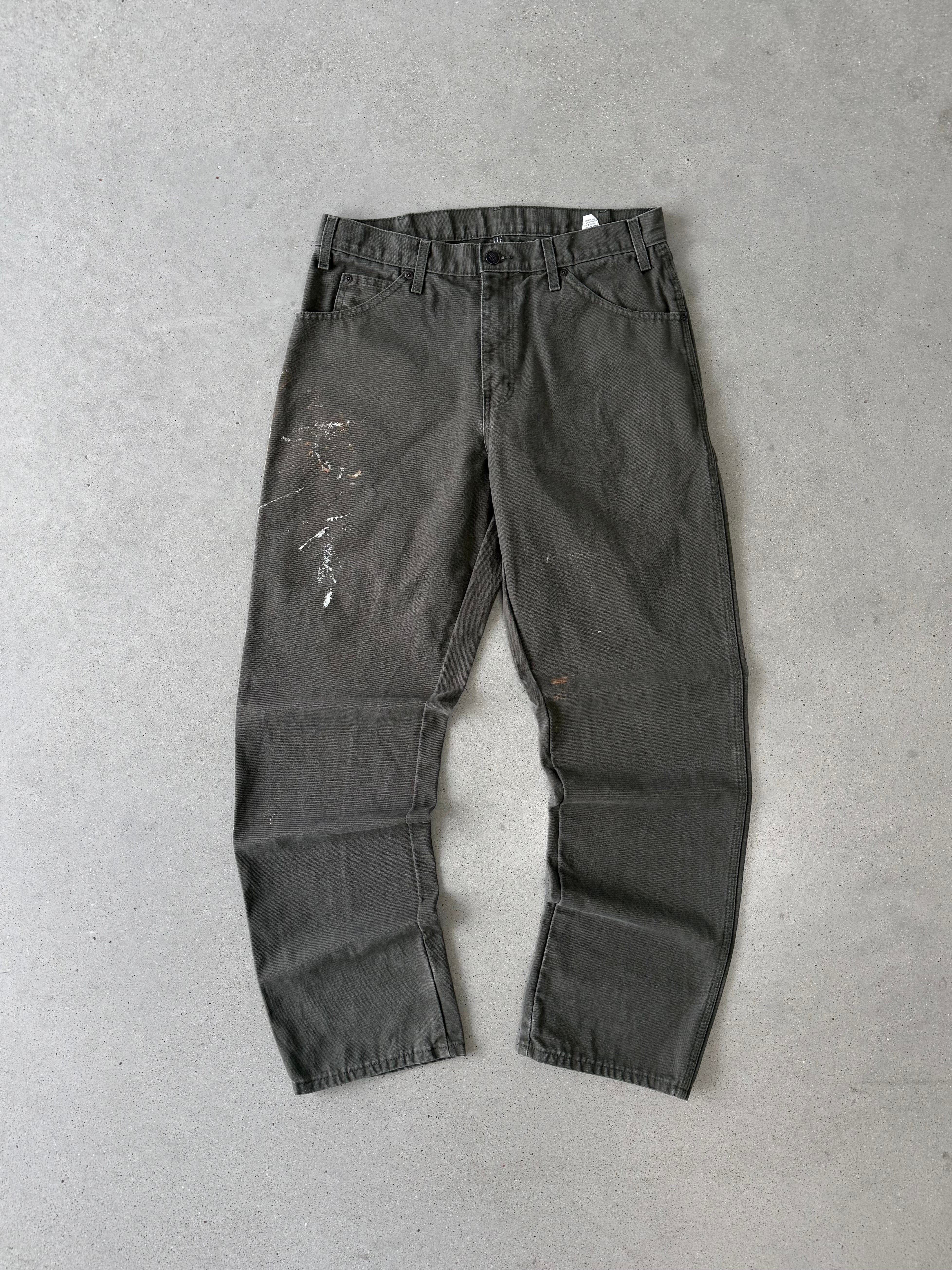 Vintage Dickies Painter's Dark Olive Carpenter Pants - 32x32