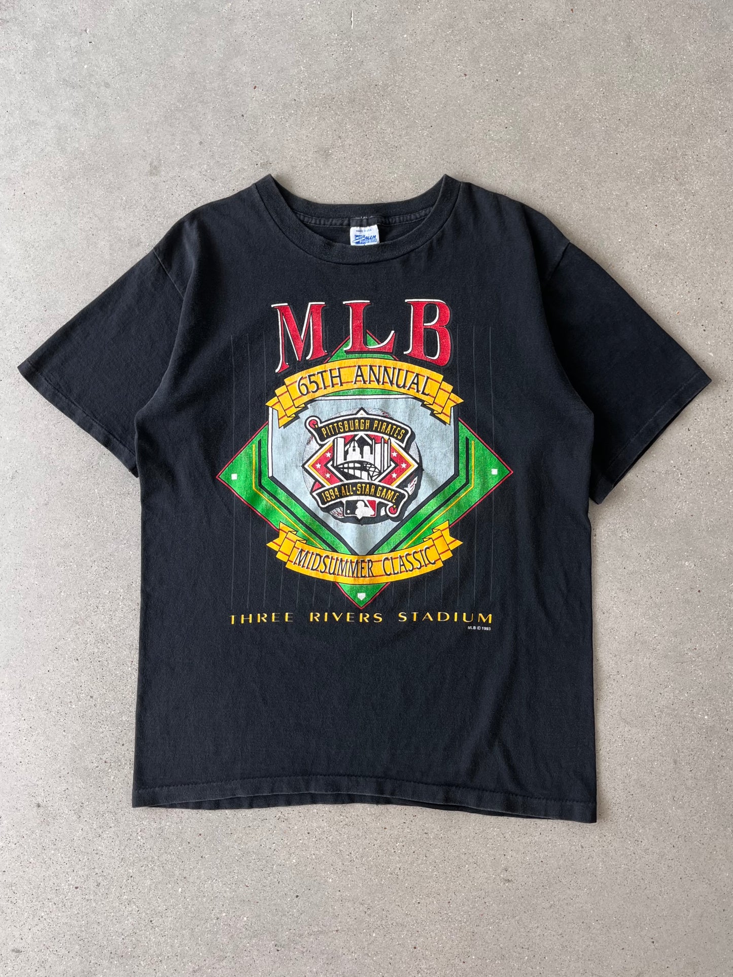 Vintage 1993 MLB Pittsburgh Pirates Tee - L