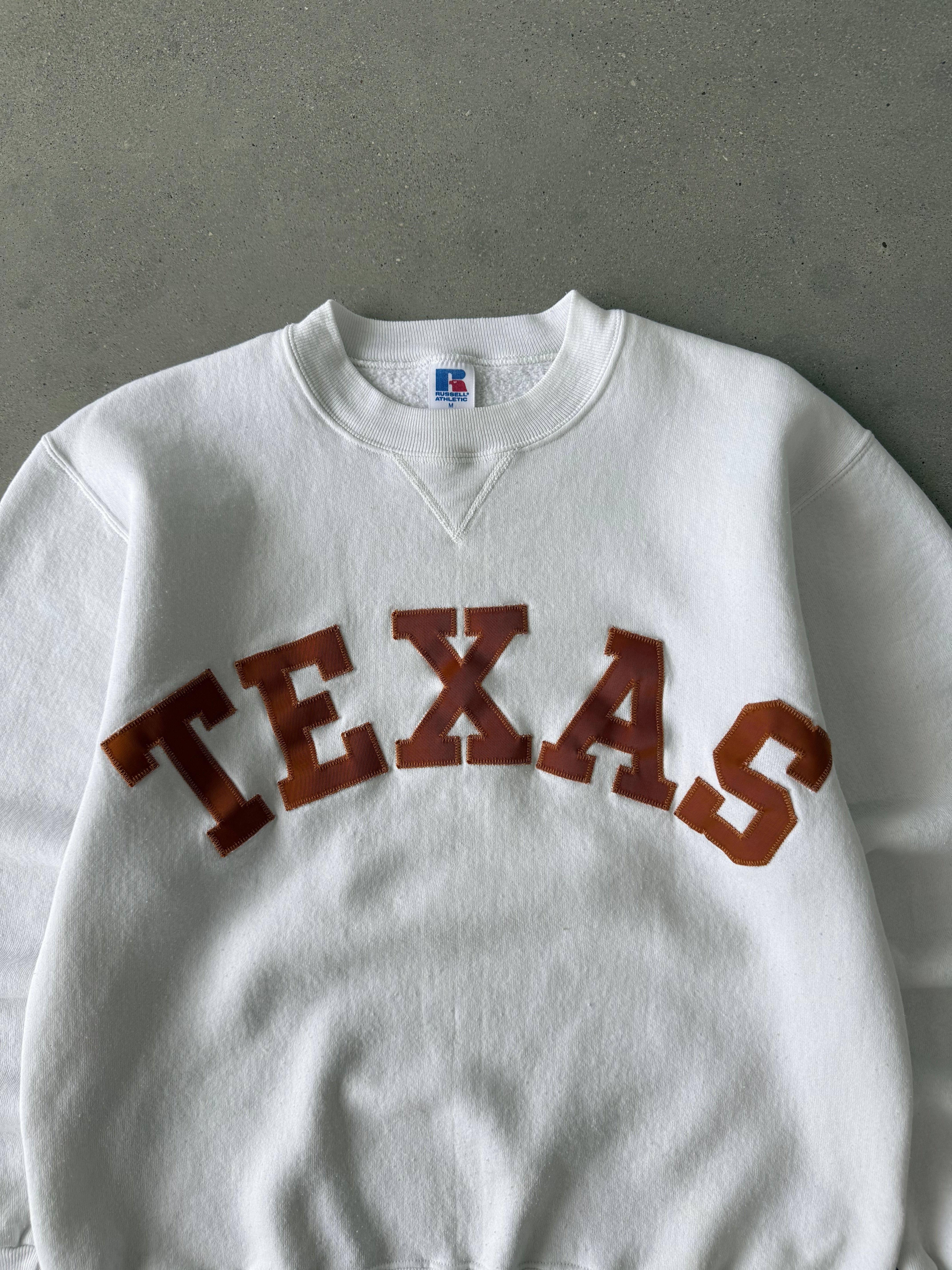 Vintage 1980s TEXAS Russell Athletic Crewneck  - M
