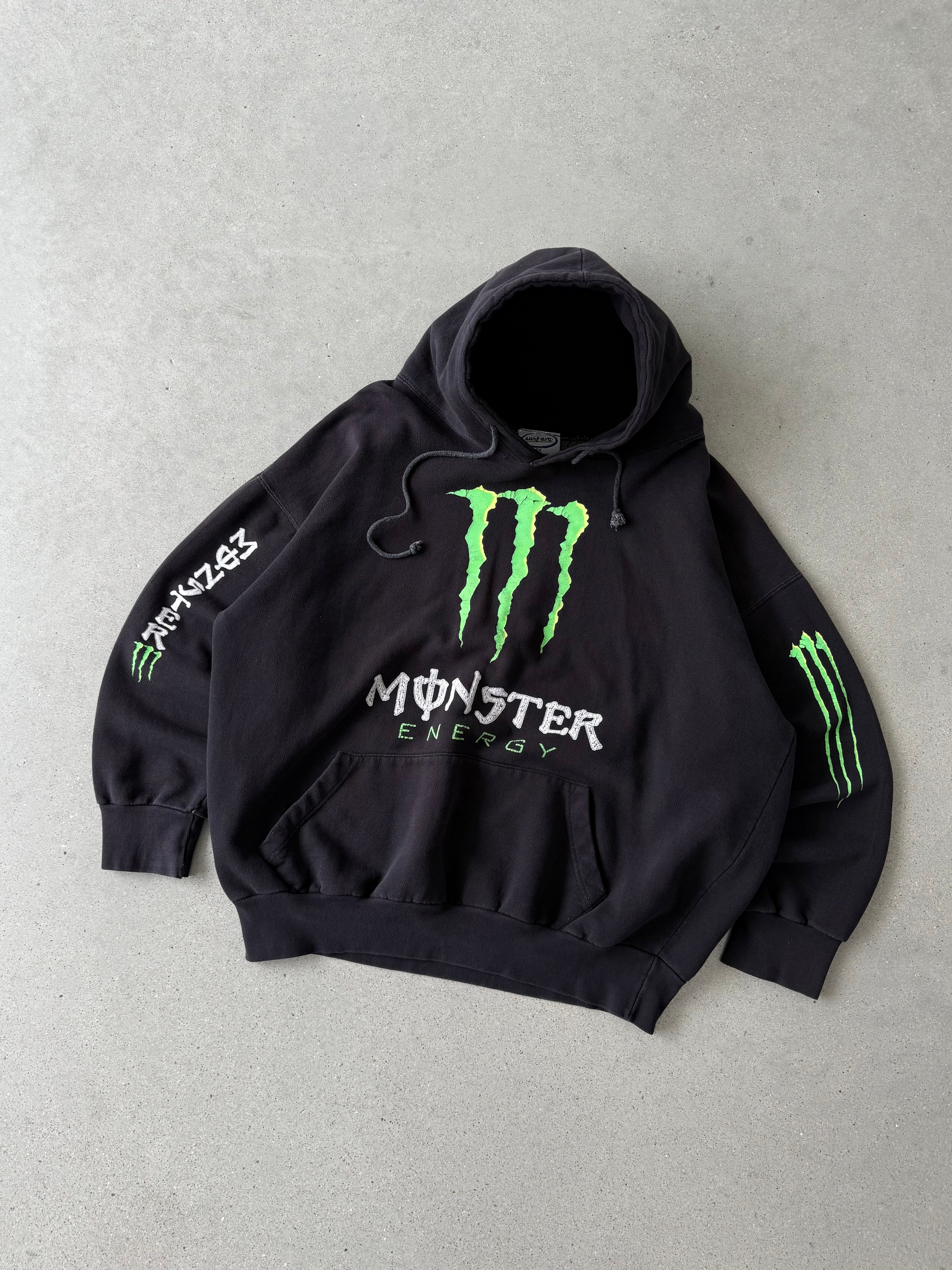 Vintage Y2K Monster Energy Hoodie - XXL