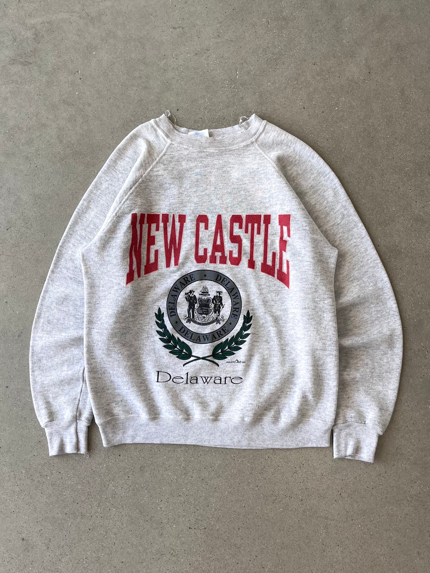 Vintage 1992 New Castle Delaware Crewneck - S