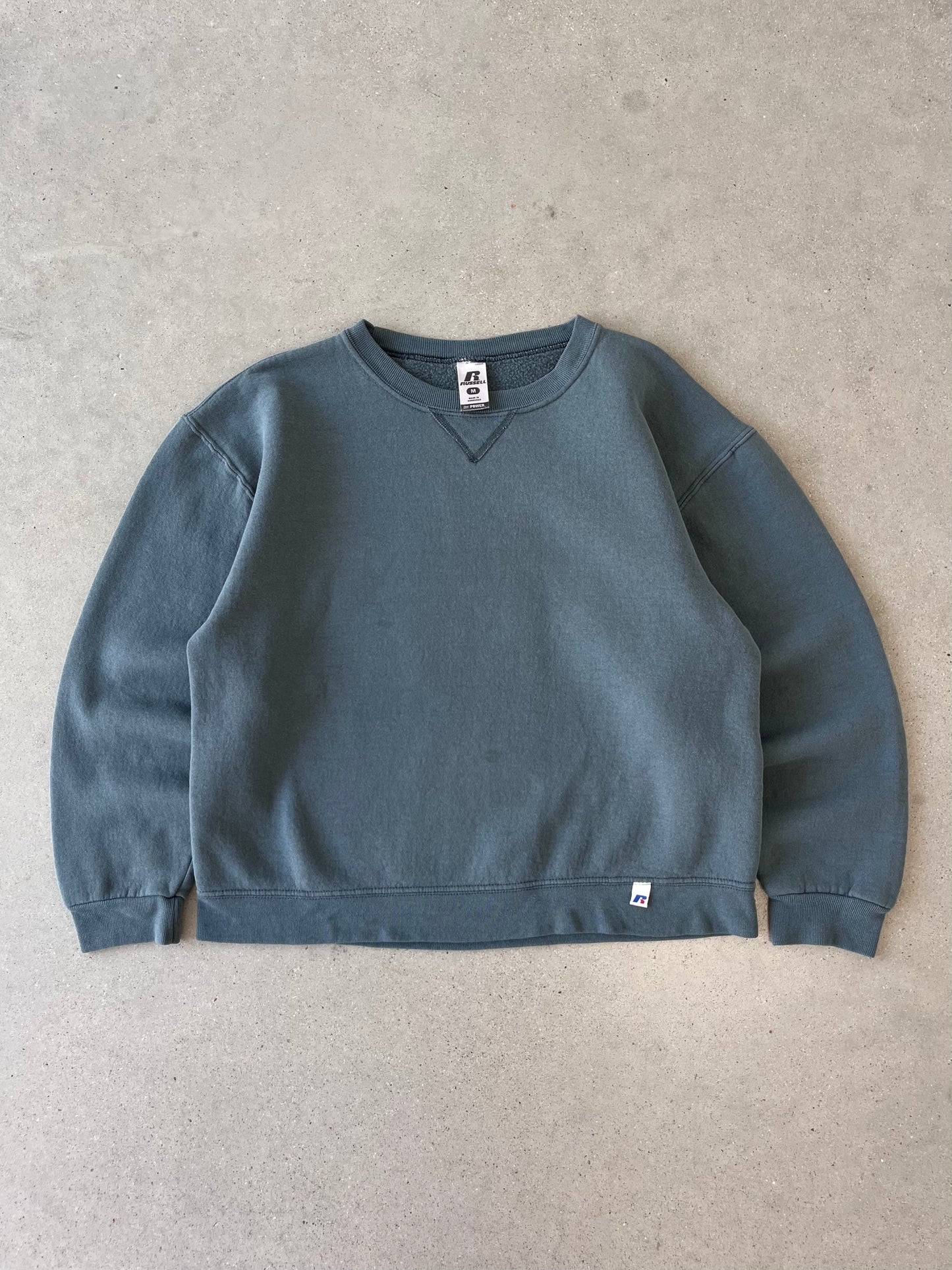 Vintage Forest Green Russell Athletic Crewneck - M