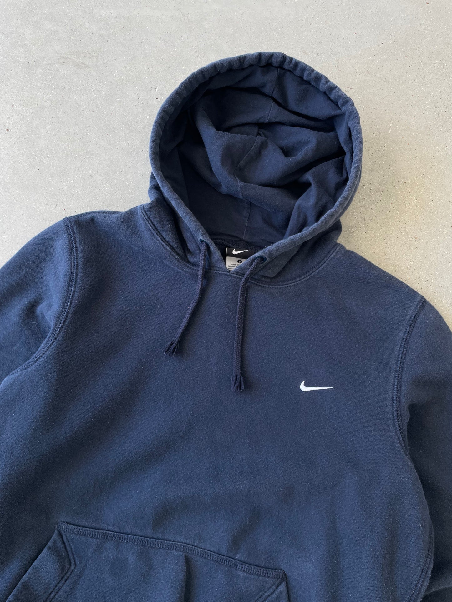 Vintage Nike Mini Swoosh Hoodie - S