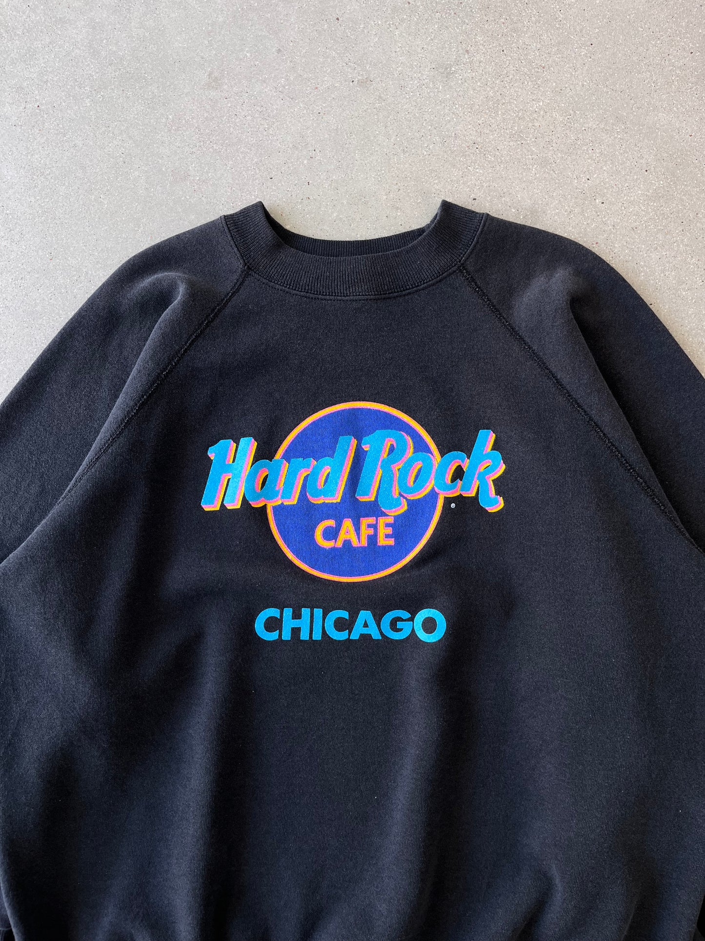 Vintage Hard Rock Cafe Chicago Crewneck - XL