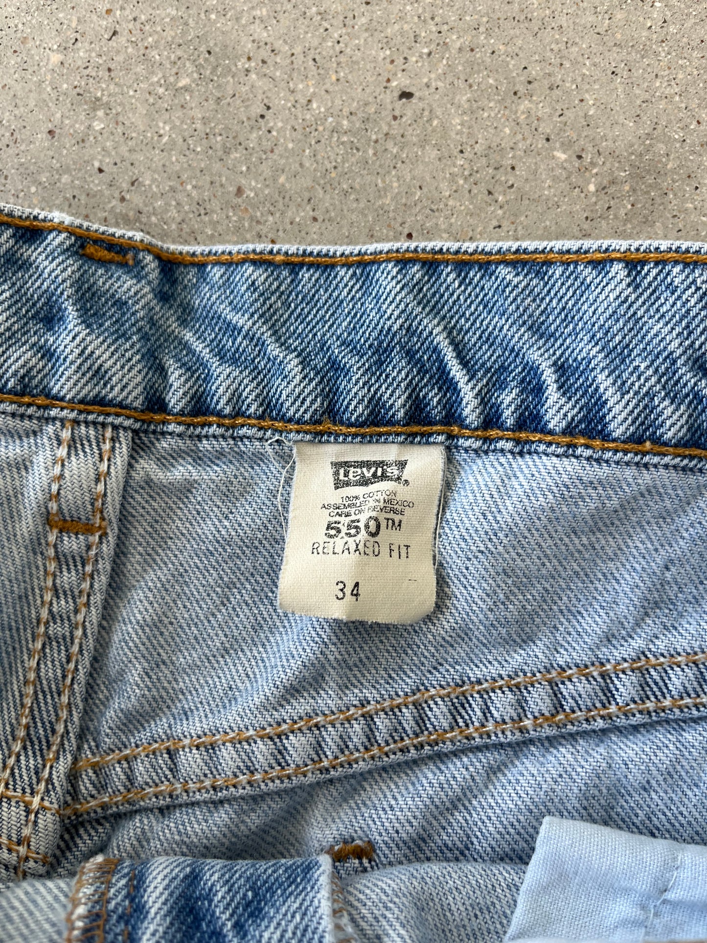 Vintage 550 Orange Tab Levi's Jorts - 32