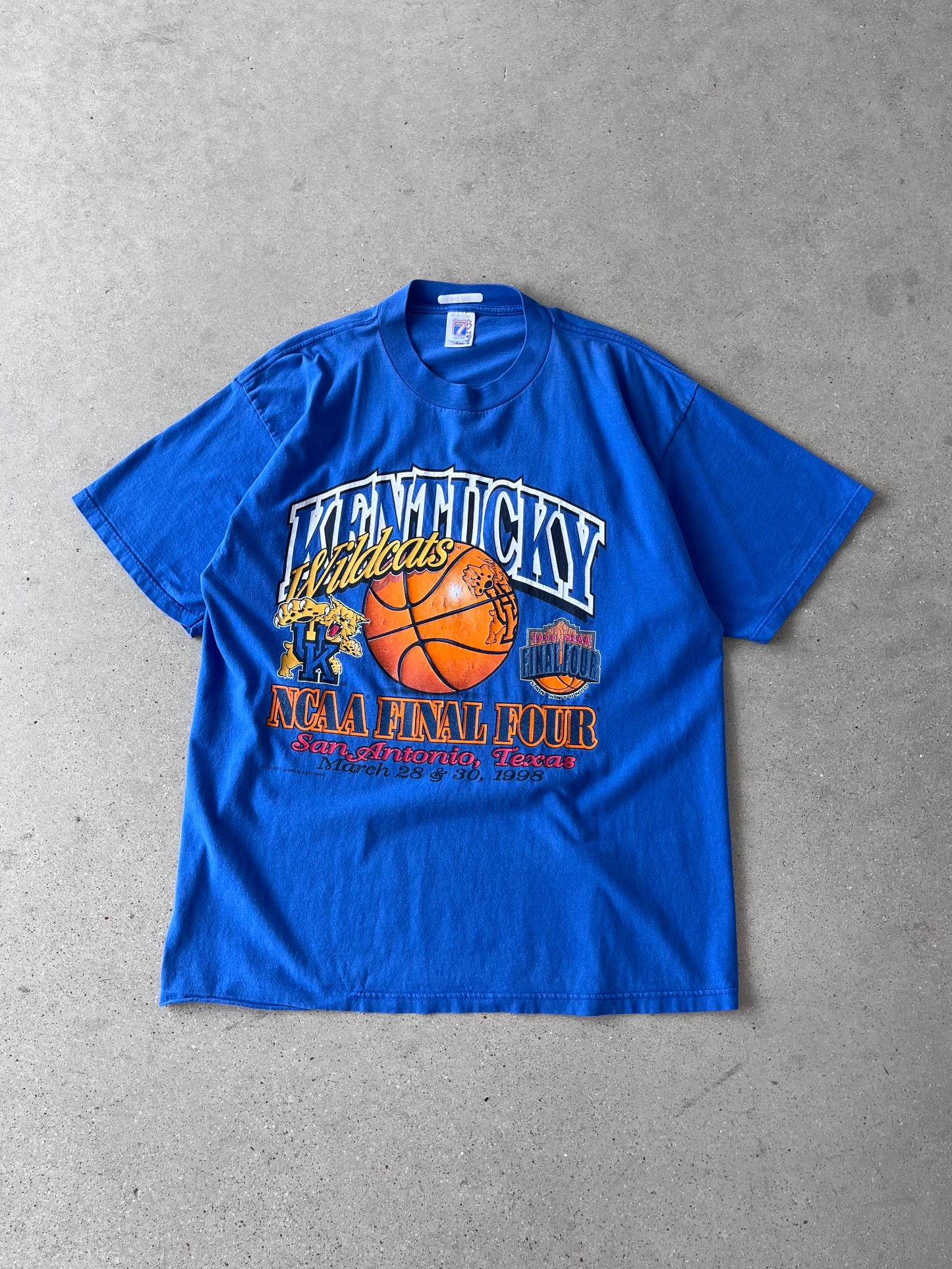 Vintage 1998 Kentucky Wildcats Final Four Tee - XL