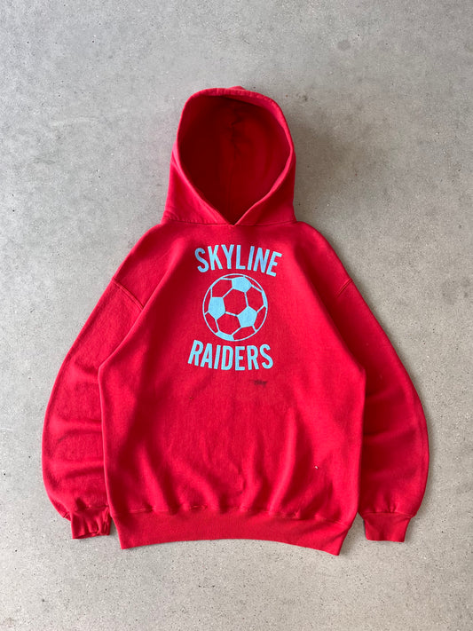 Vintage Skyline Raiders Russell Athletic Hoodie - L