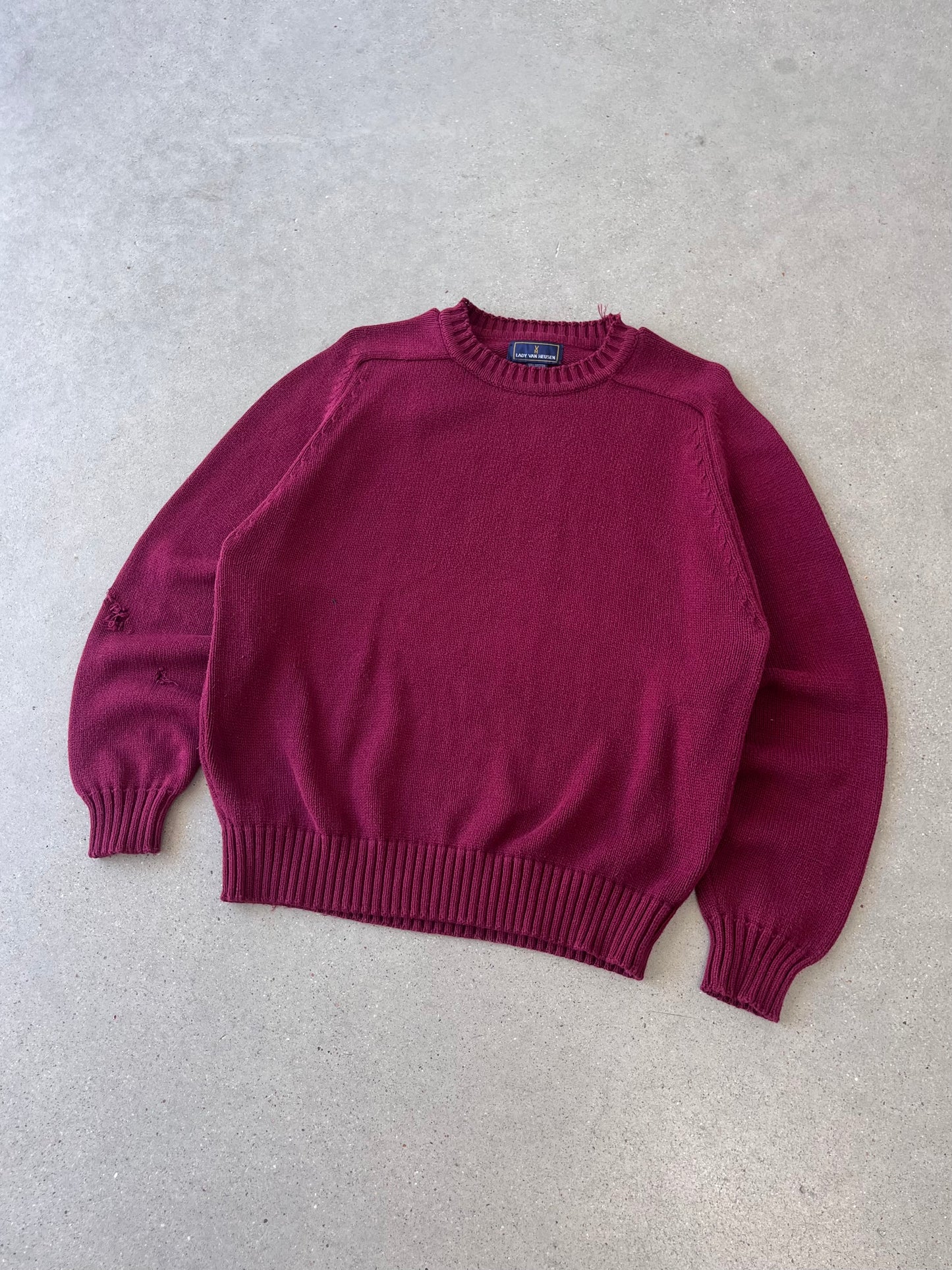 Vintage Lady Van Heusen Knitted Sweater - M