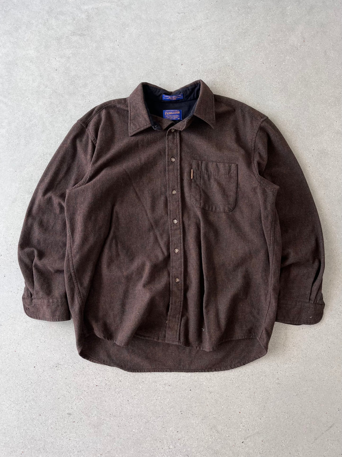 Vintage Pendleton Wool Button-Up Shirt - XL