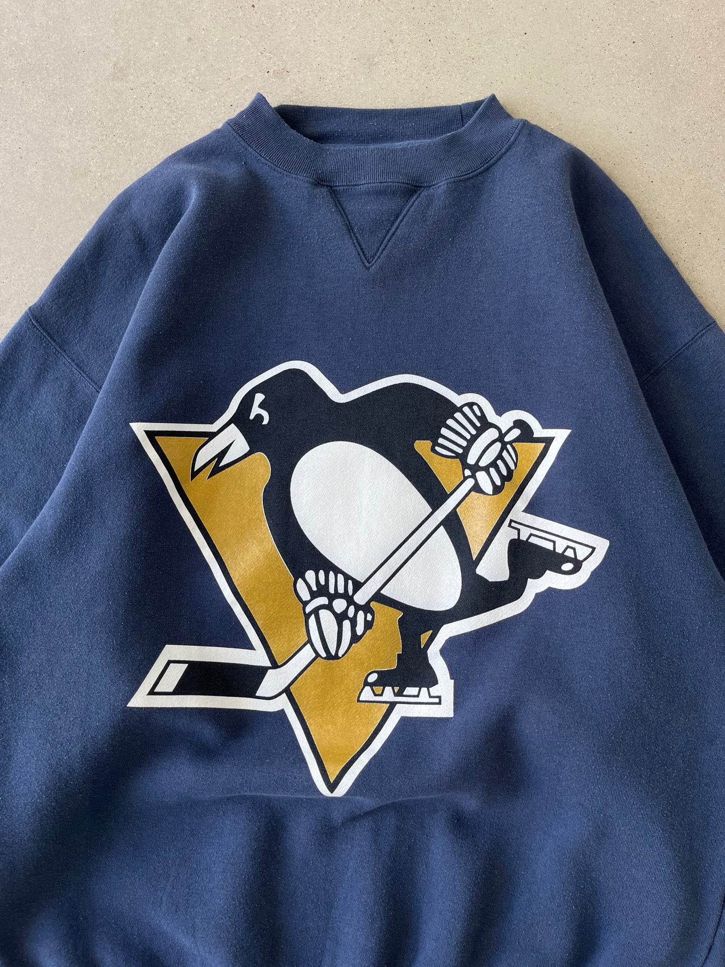 Vintage Pittsburgh Penguins Crewneck - L