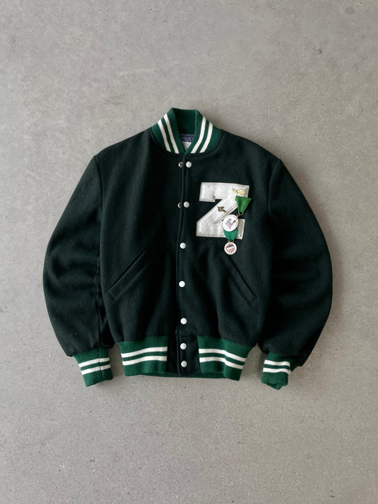 Vintage 1998 Letterman w/Metals Jacket - M