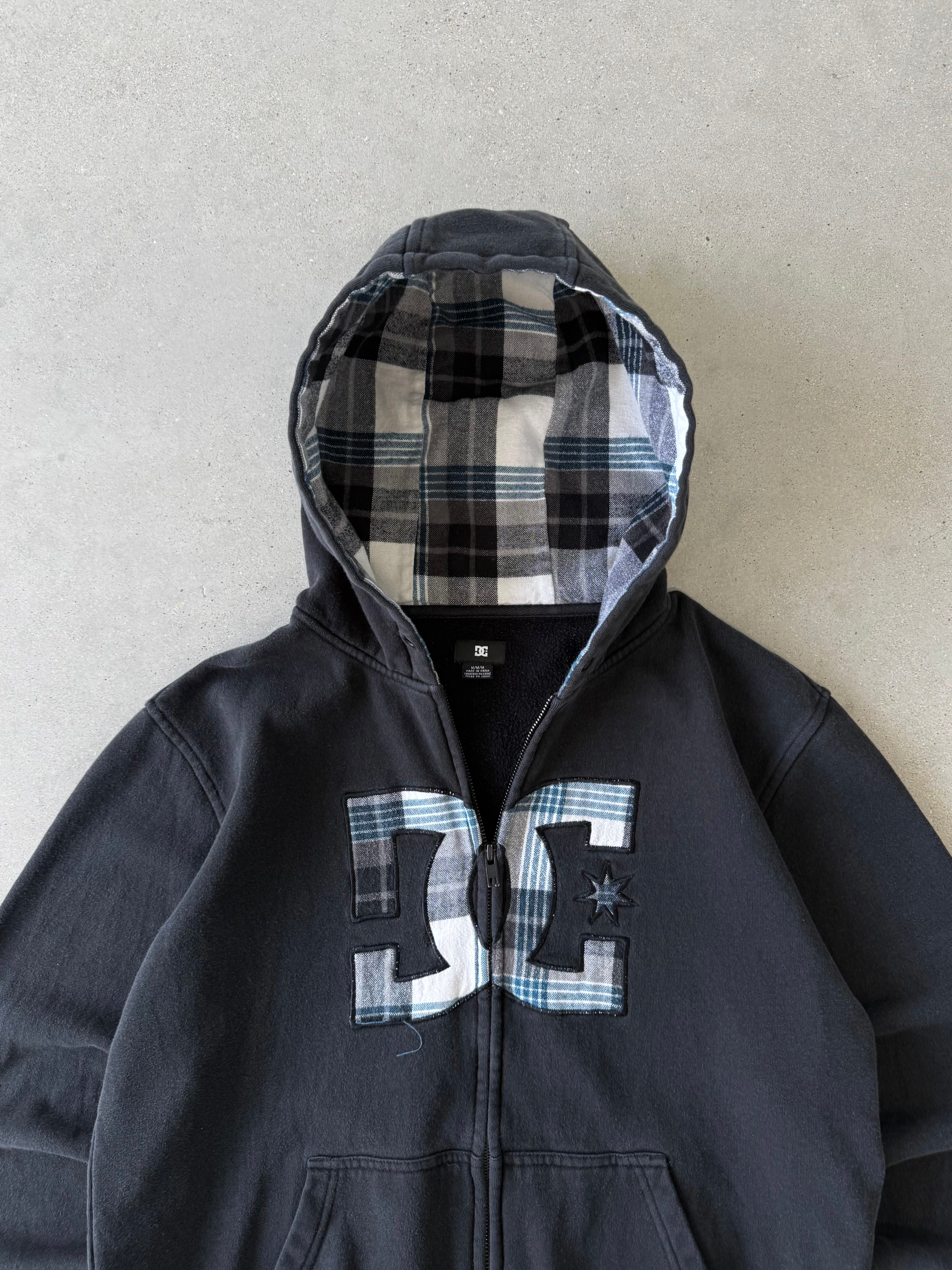 Vintage 2000s DC ZIp-up Hoodie - M