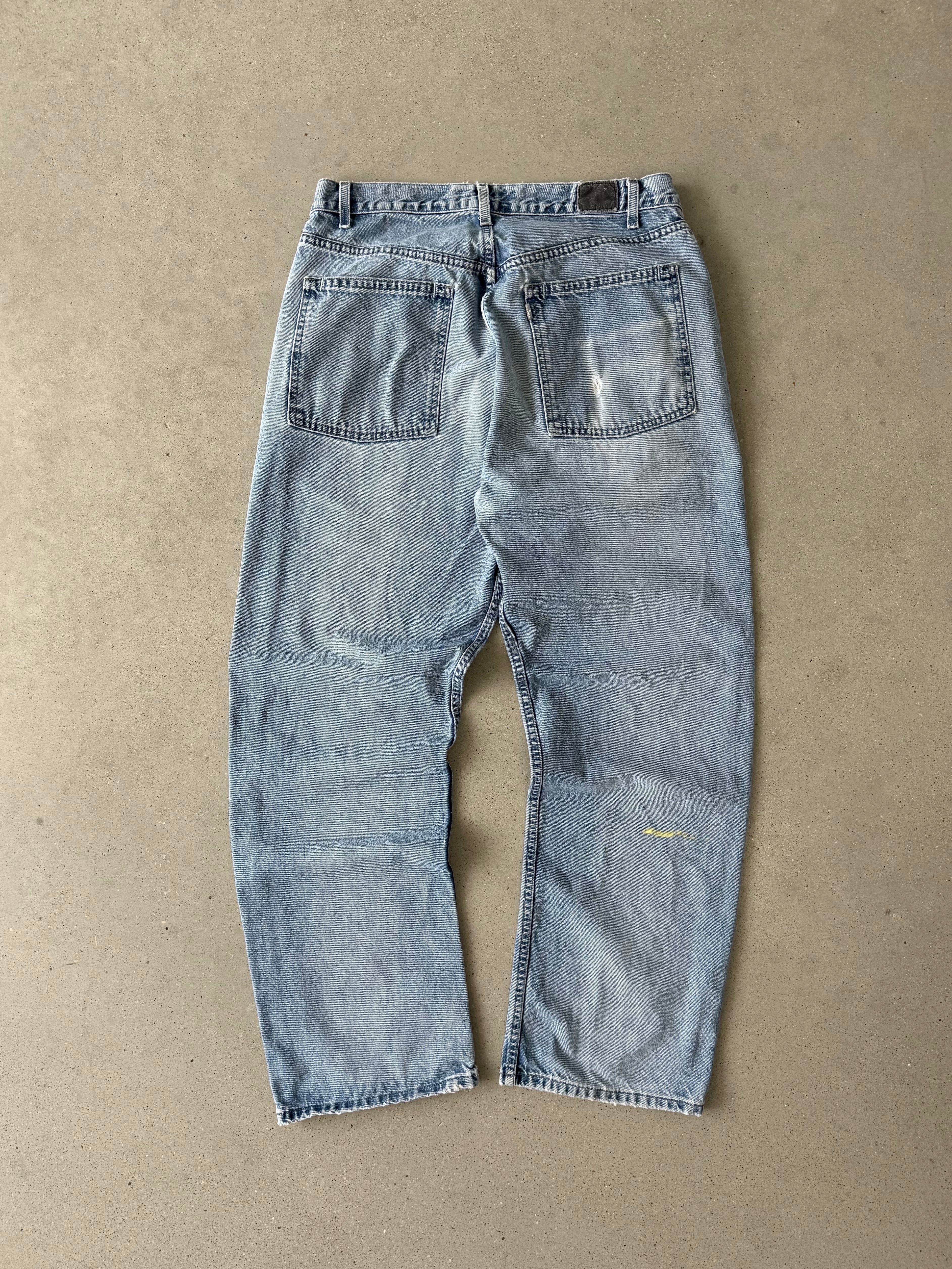 Vintage Silvertab Loose Denim Pants - 34x30