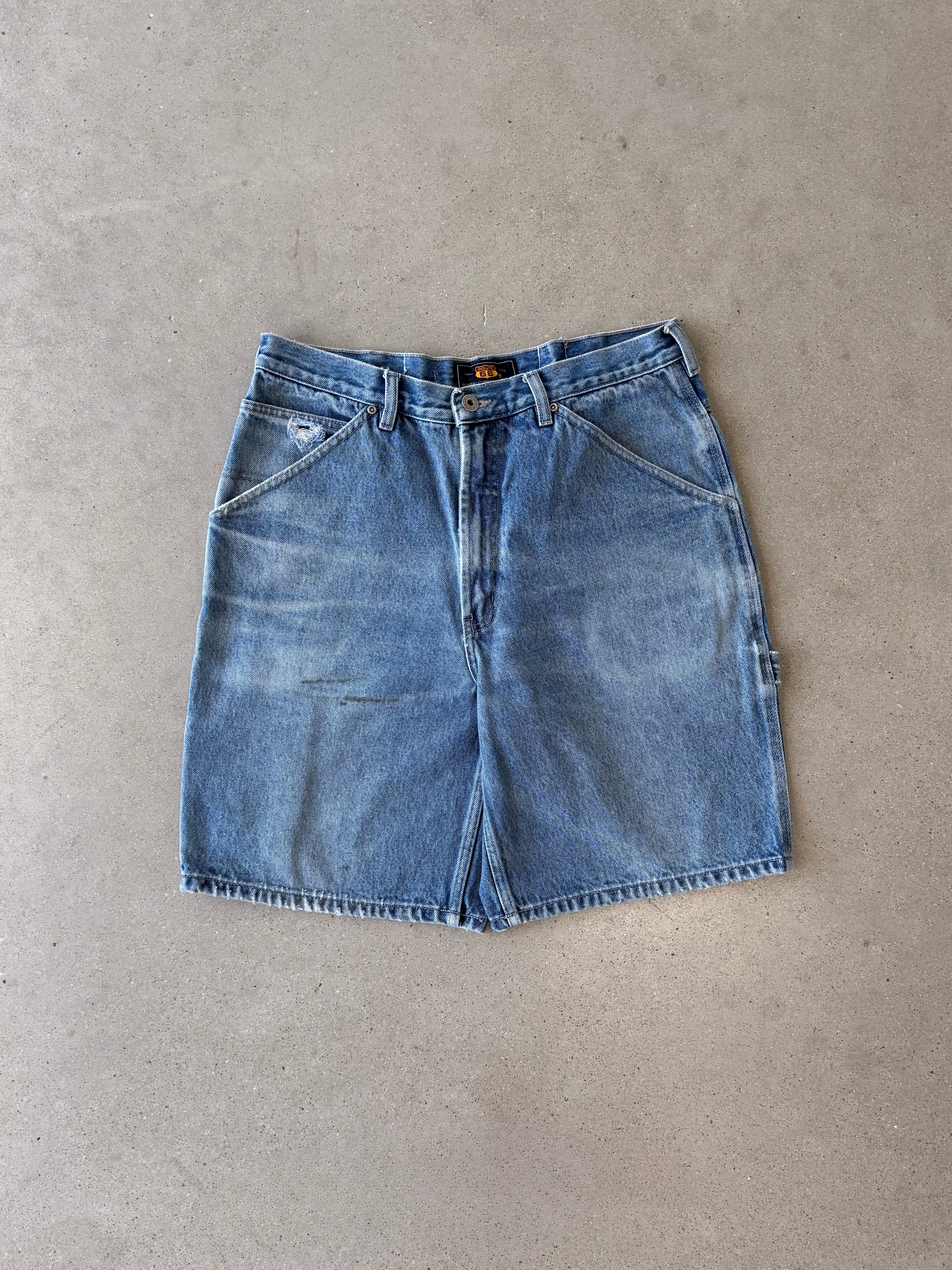 Vintage Route 66 Carpenter Shorts - 34