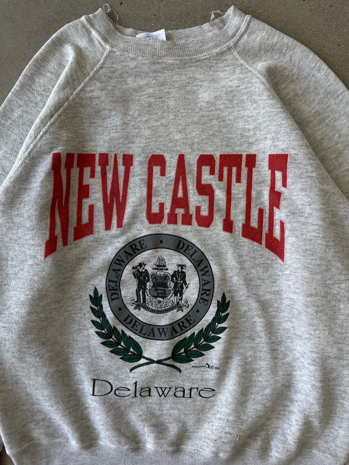 Vintage 1992 New Castle Delaware Crewneck - S