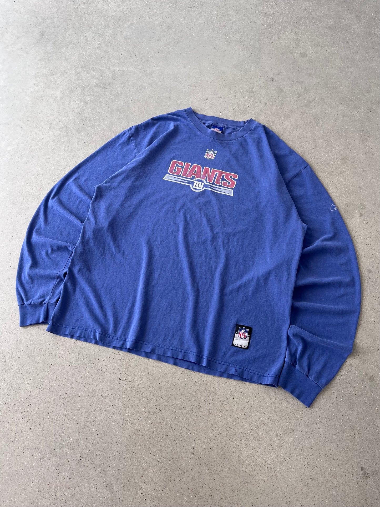 Vintage Reebok NY Giants Long Sleeve - XXL