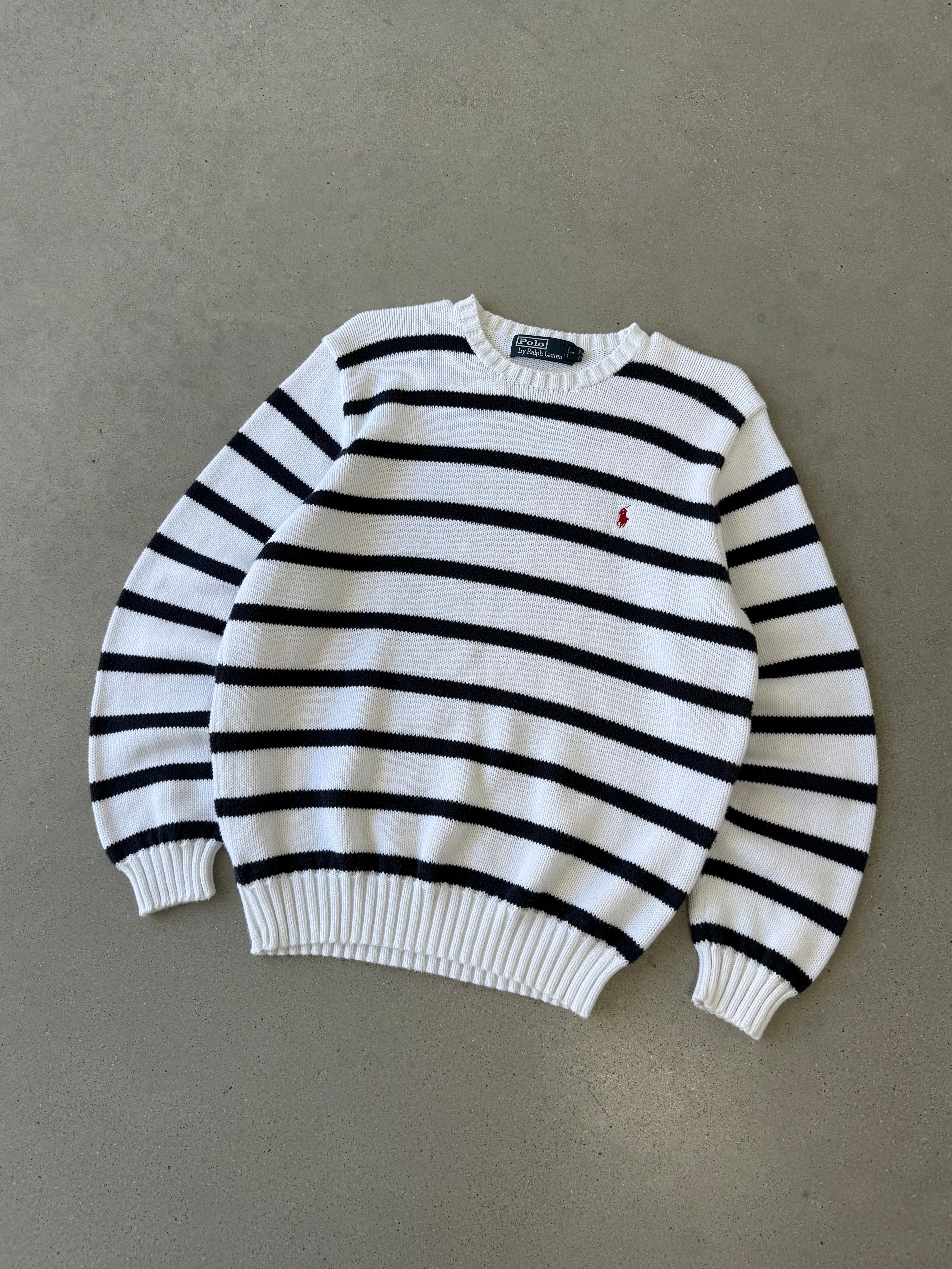 Vintage Polo Ralph Lauren Striped Sweater - L