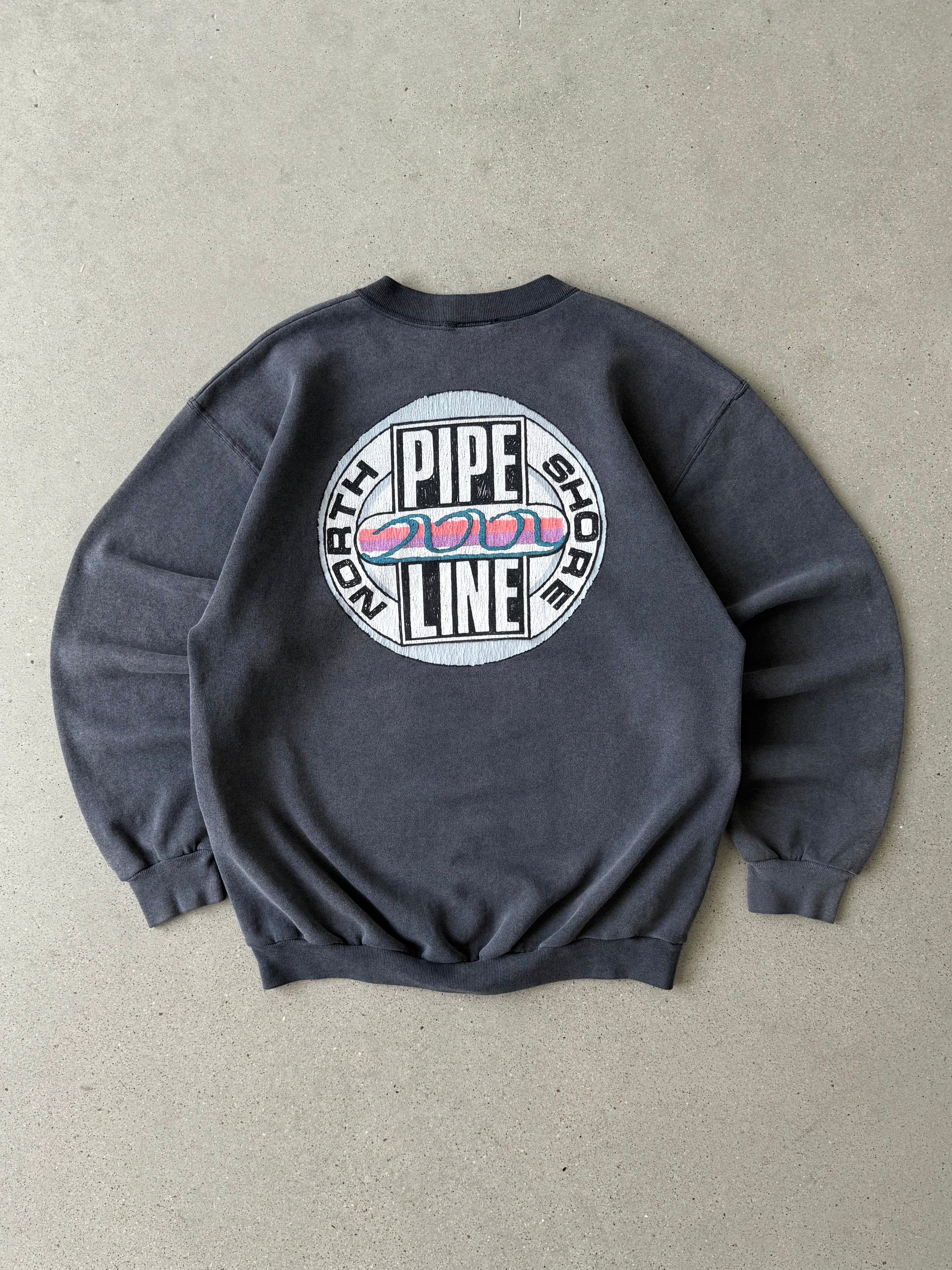 Vintage 2000 Pipe Line Surfer Crewneck - L