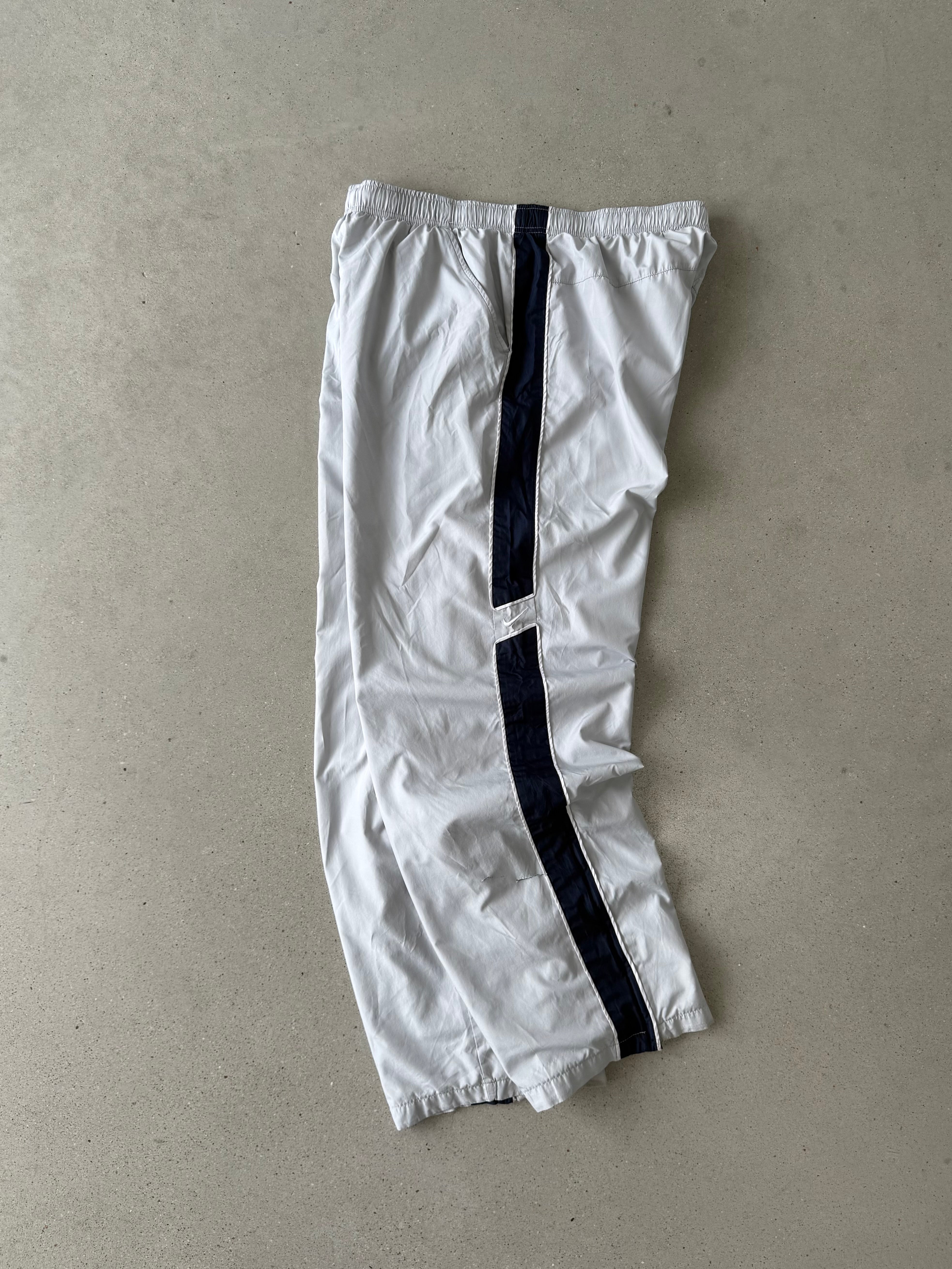 Vintage Nike Gray/Navy Track Pants - XL