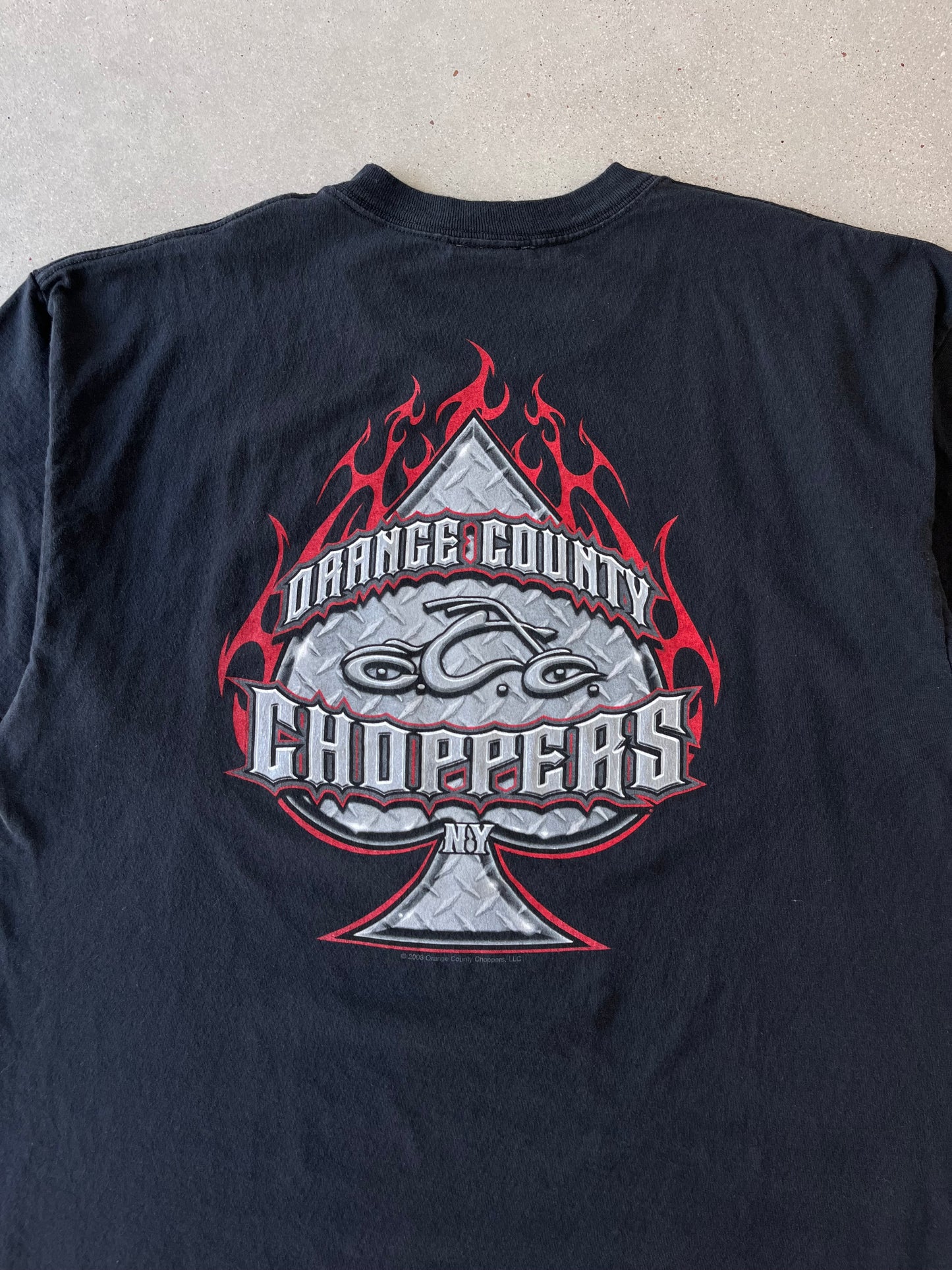 Vintage 2003 Orange County Choppers NY Tee - XL