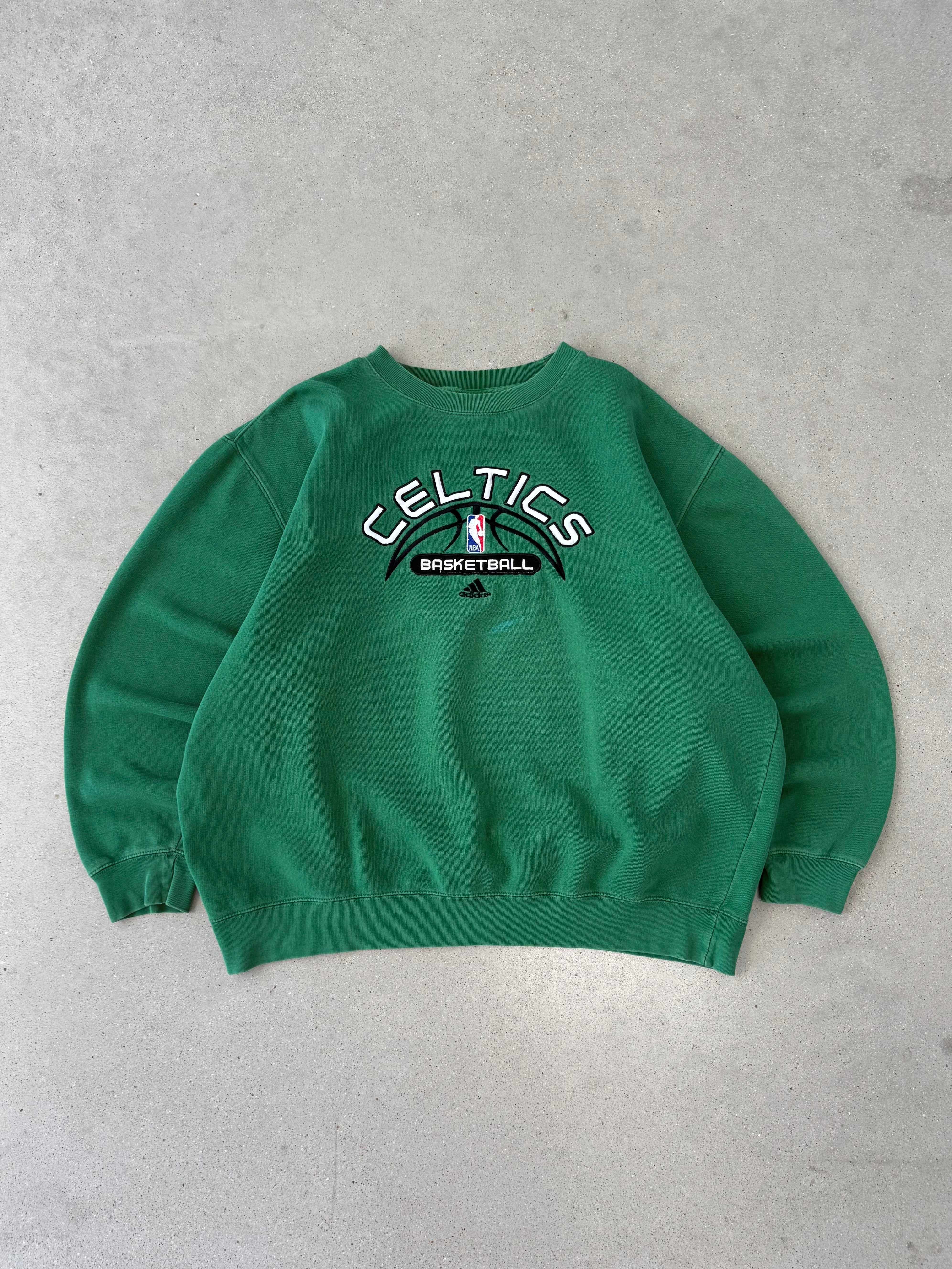 Vintage Boston Celtics Adidas Crewneck - XXL